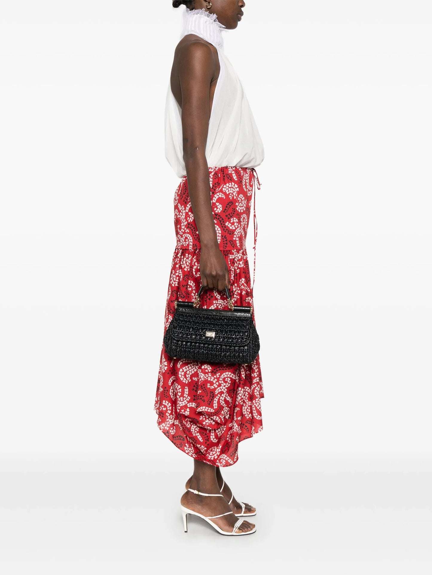 Elongated Sicily tote bag