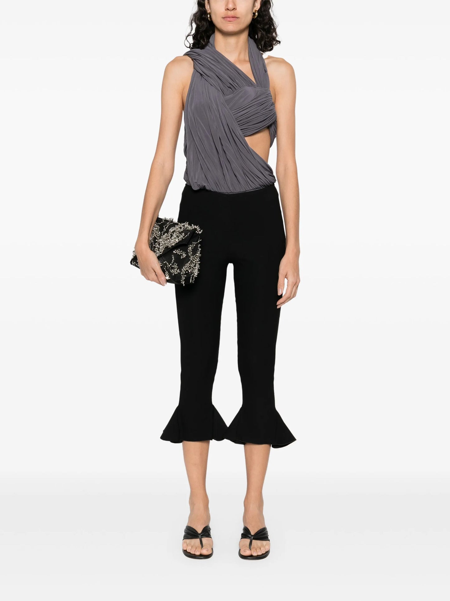 Swept Drape bodysuit