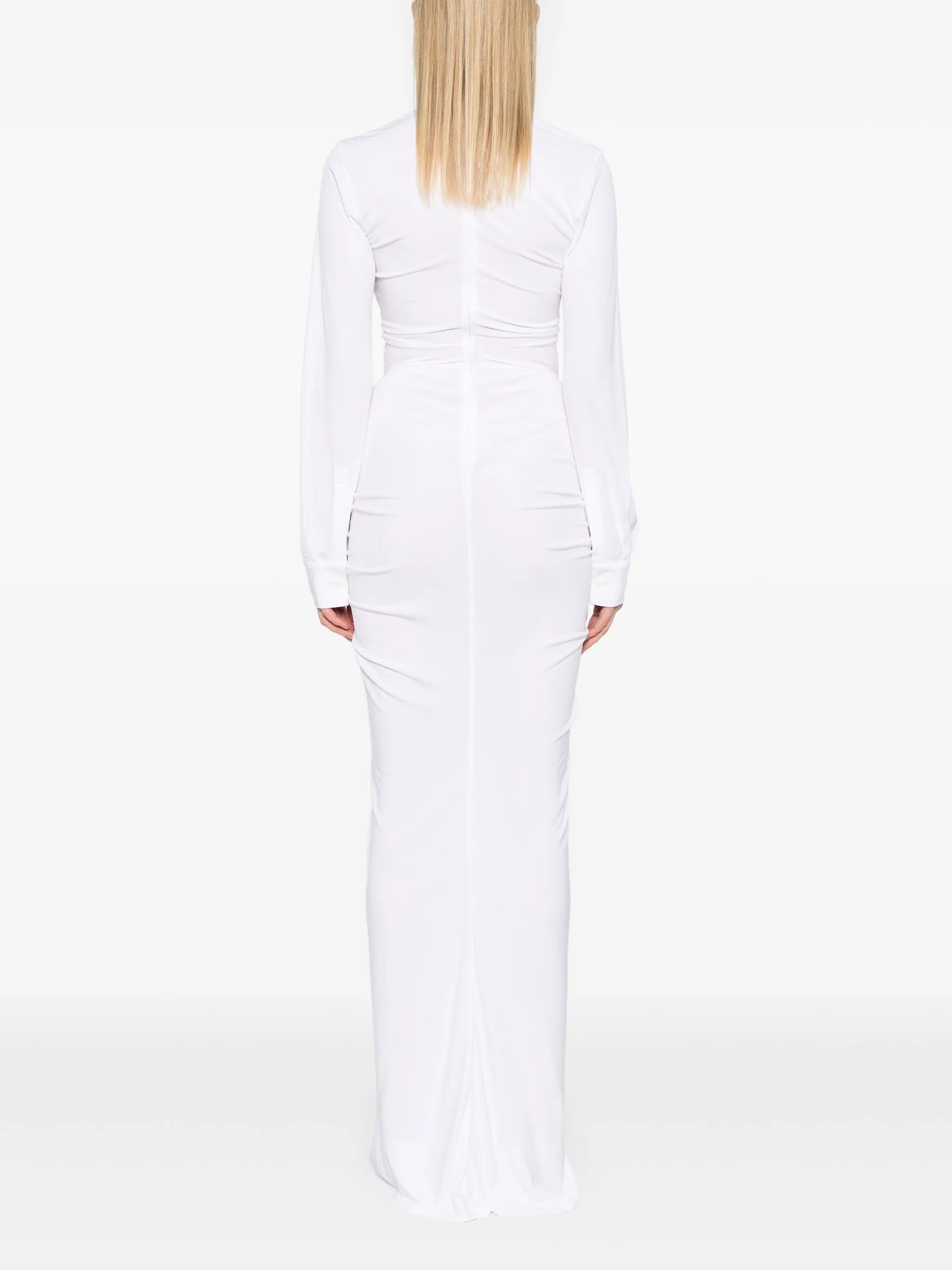 Disconnect maxi dress
