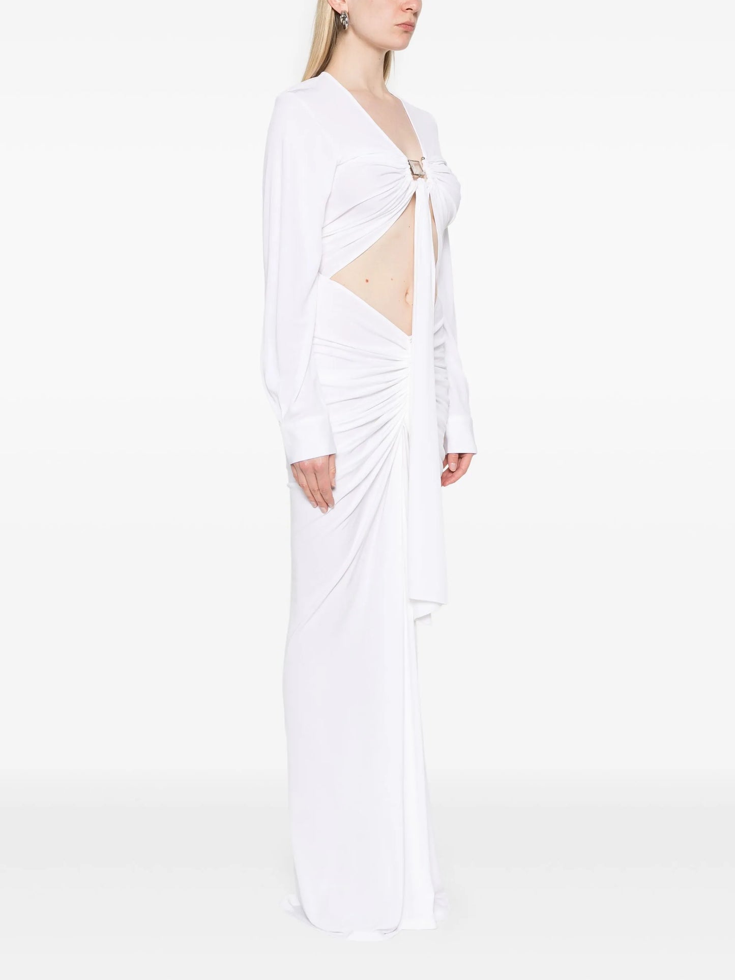 Disconnect maxi dress