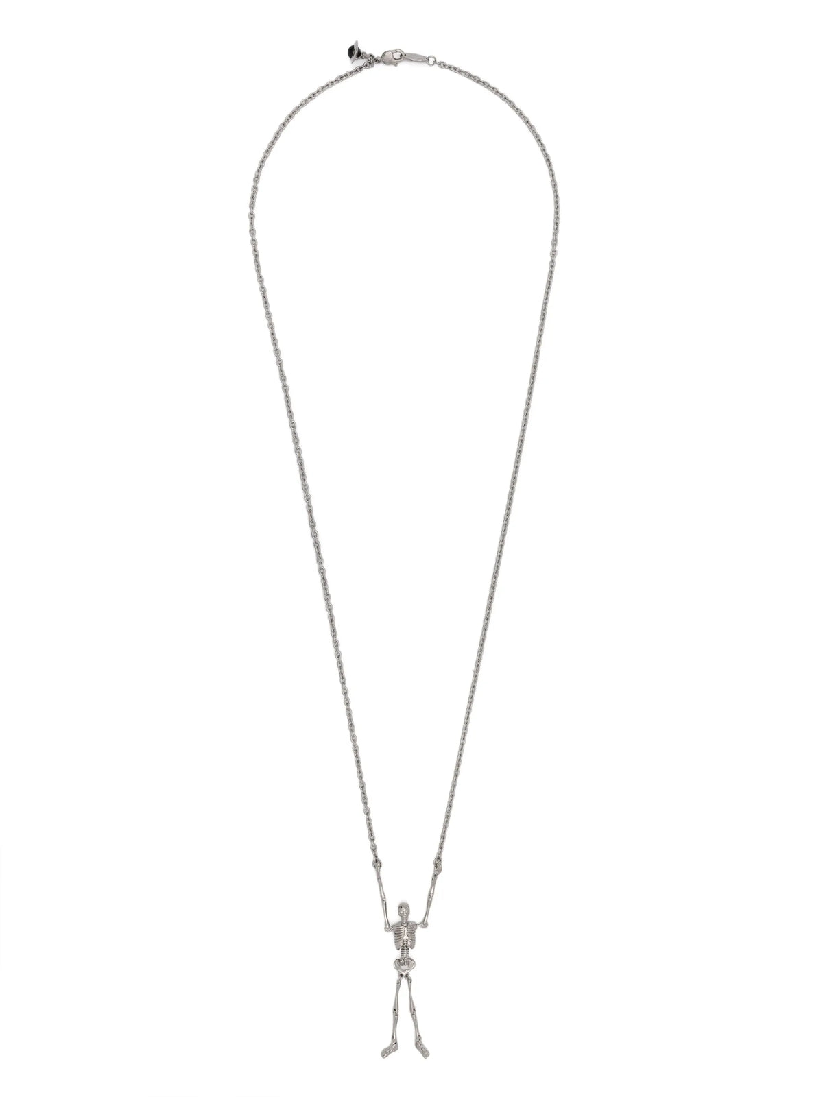 skeleton long necklace