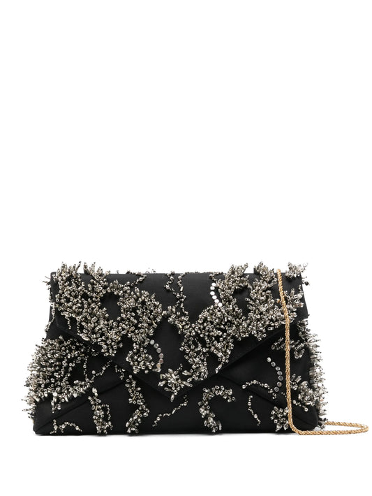 embellished clutch bag