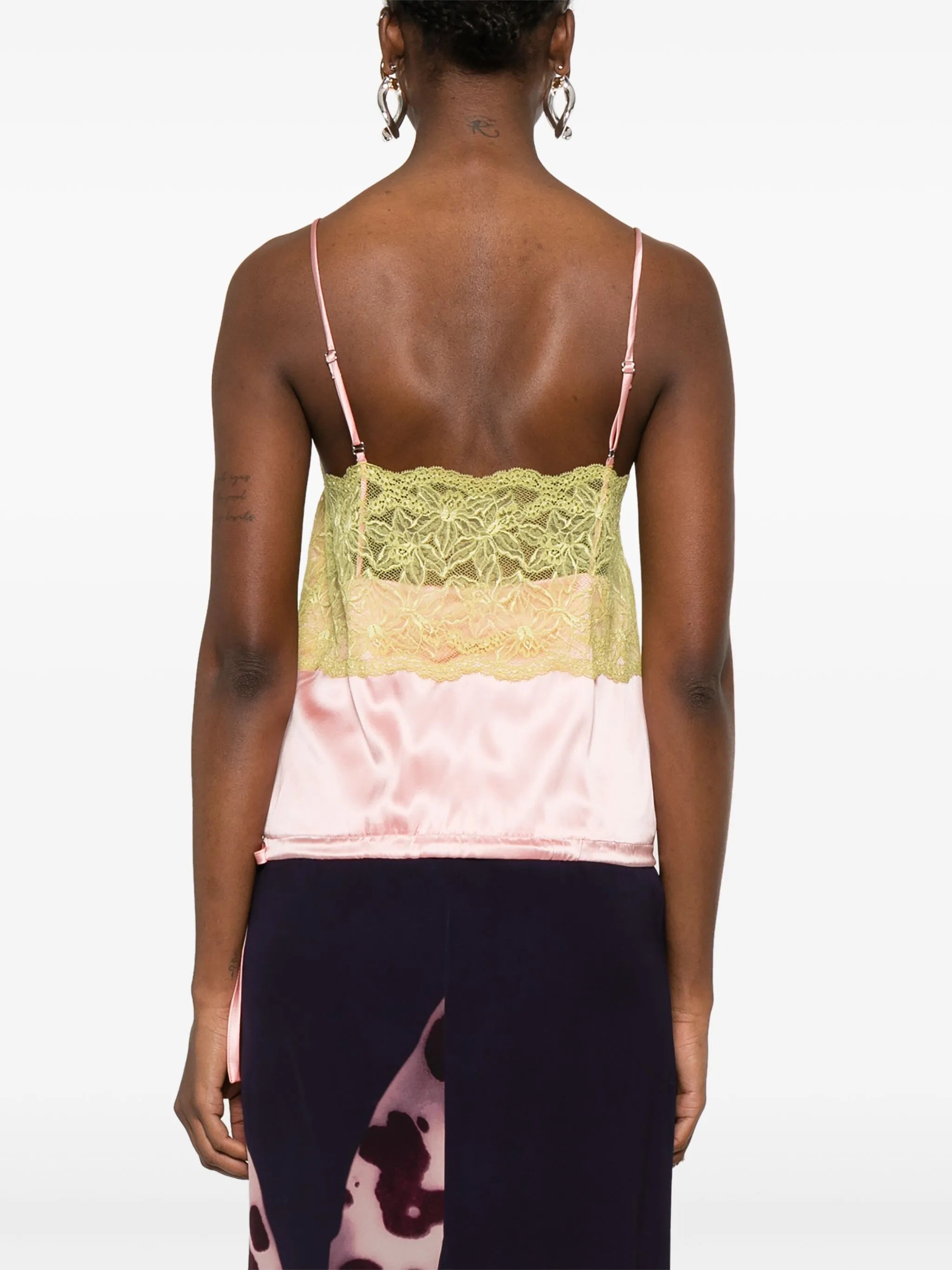 floral-lace top