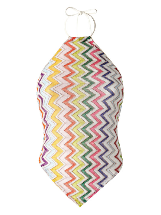 zigzag-woven top