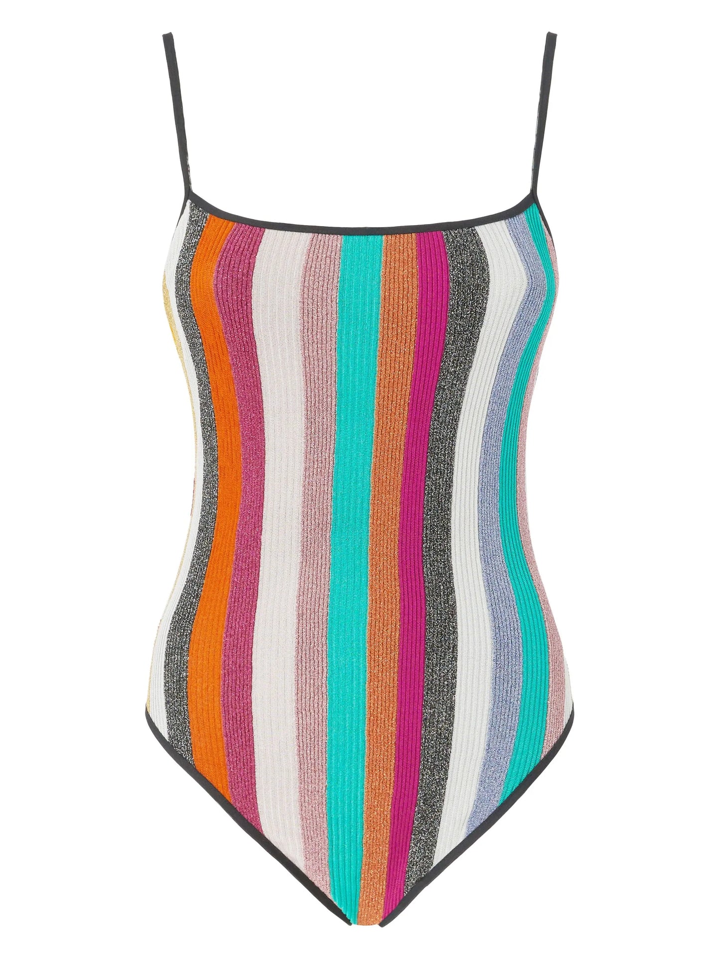 striped swimsuit