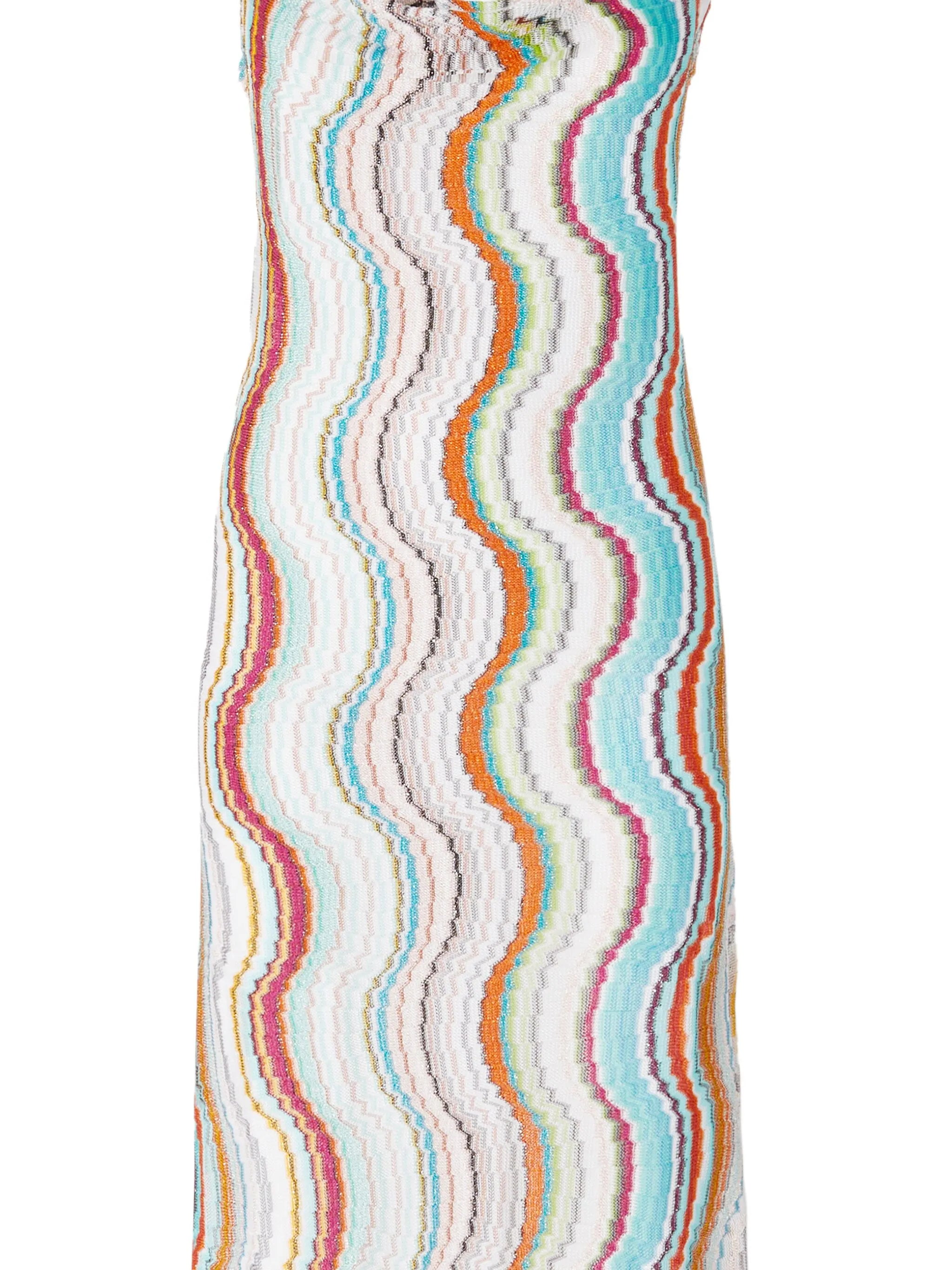 zigzag maxi dress