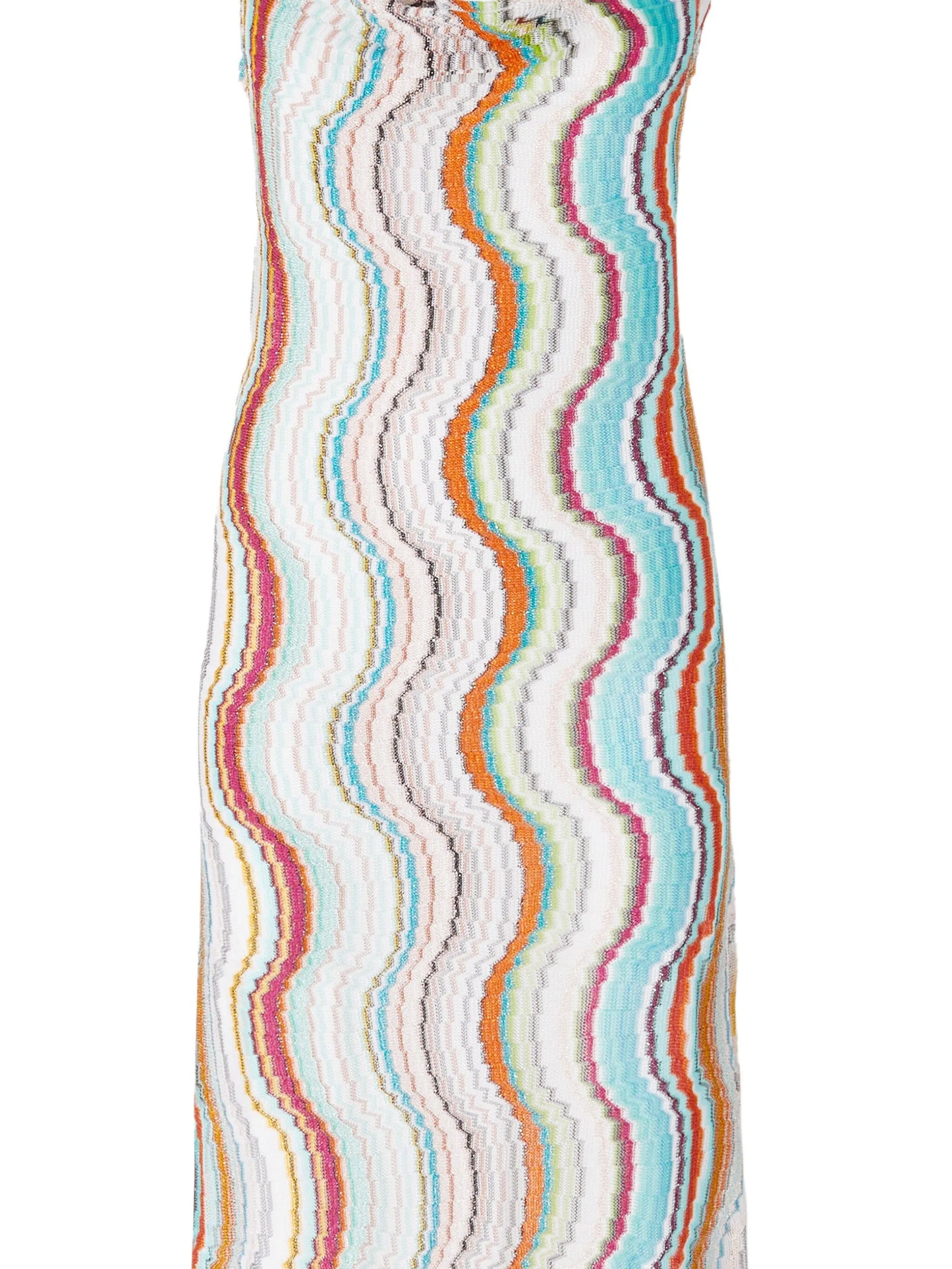 zigzag maxi dress