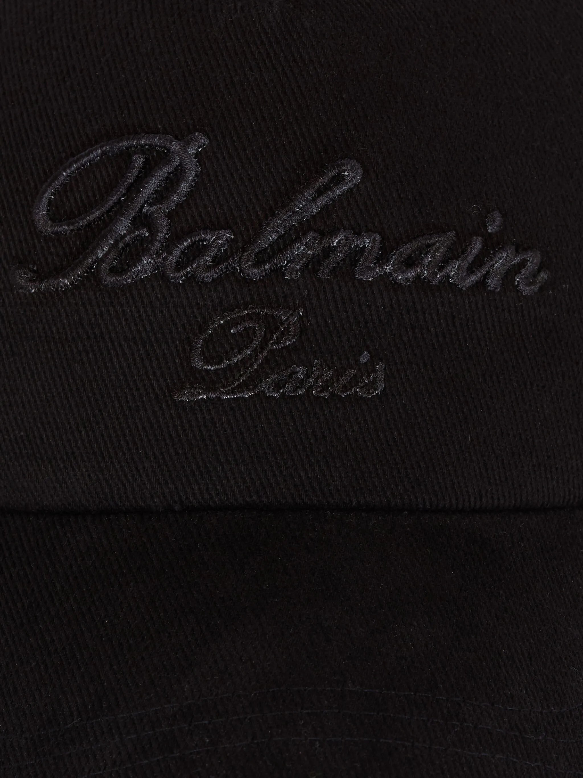 logo-embroidered baseball cap
