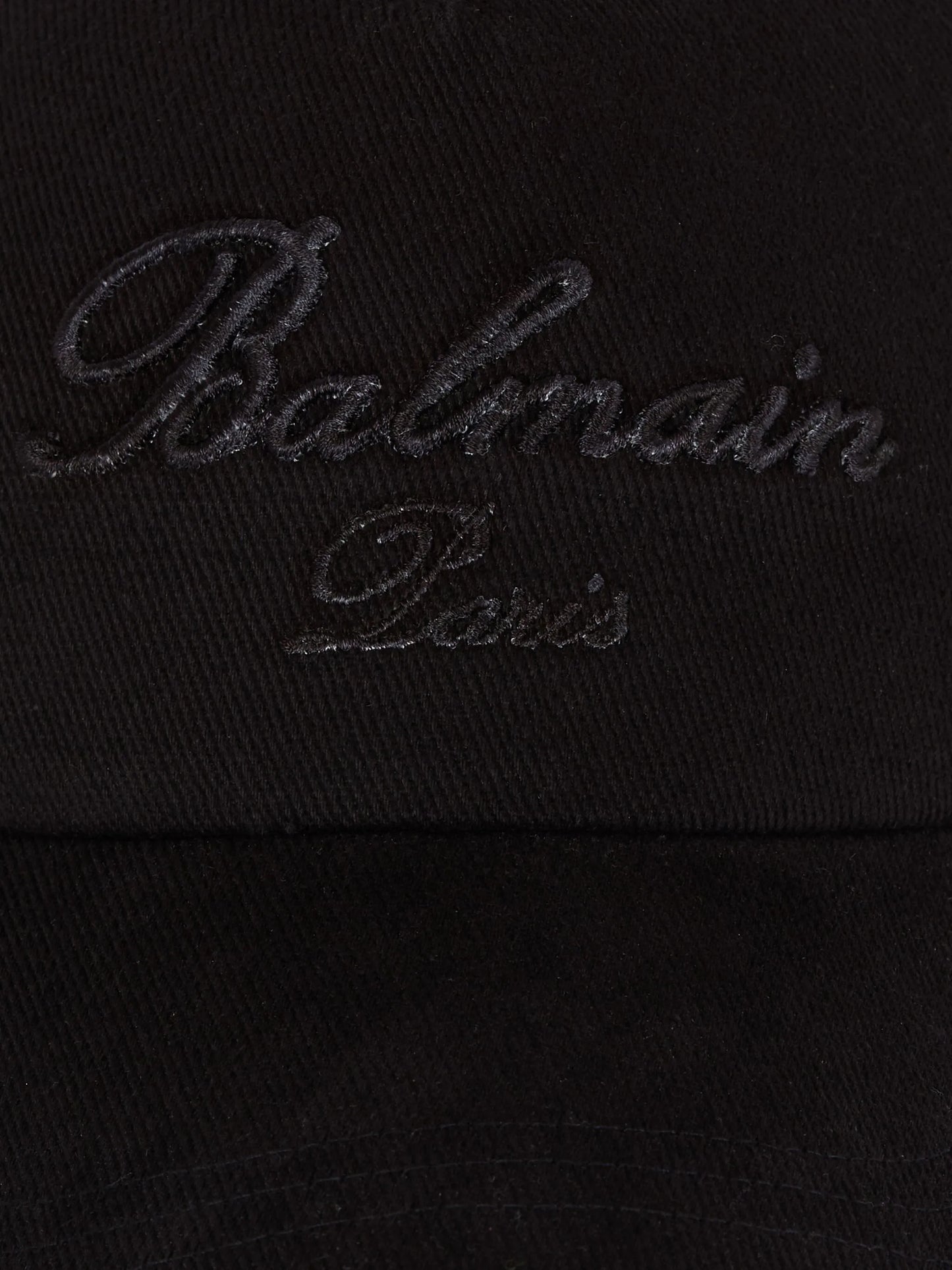 logo-embroidered baseball cap