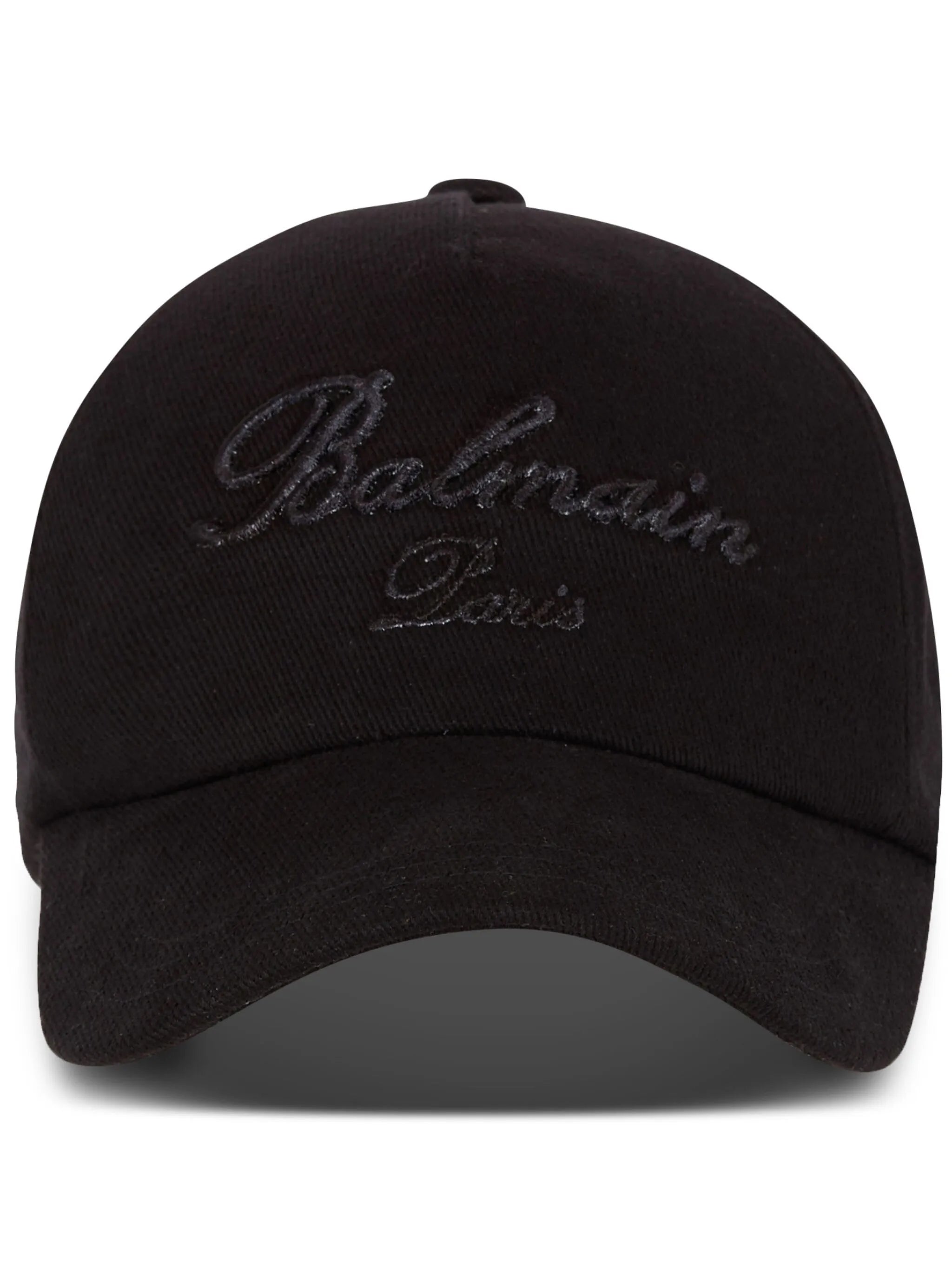 logo-embroidered baseball cap