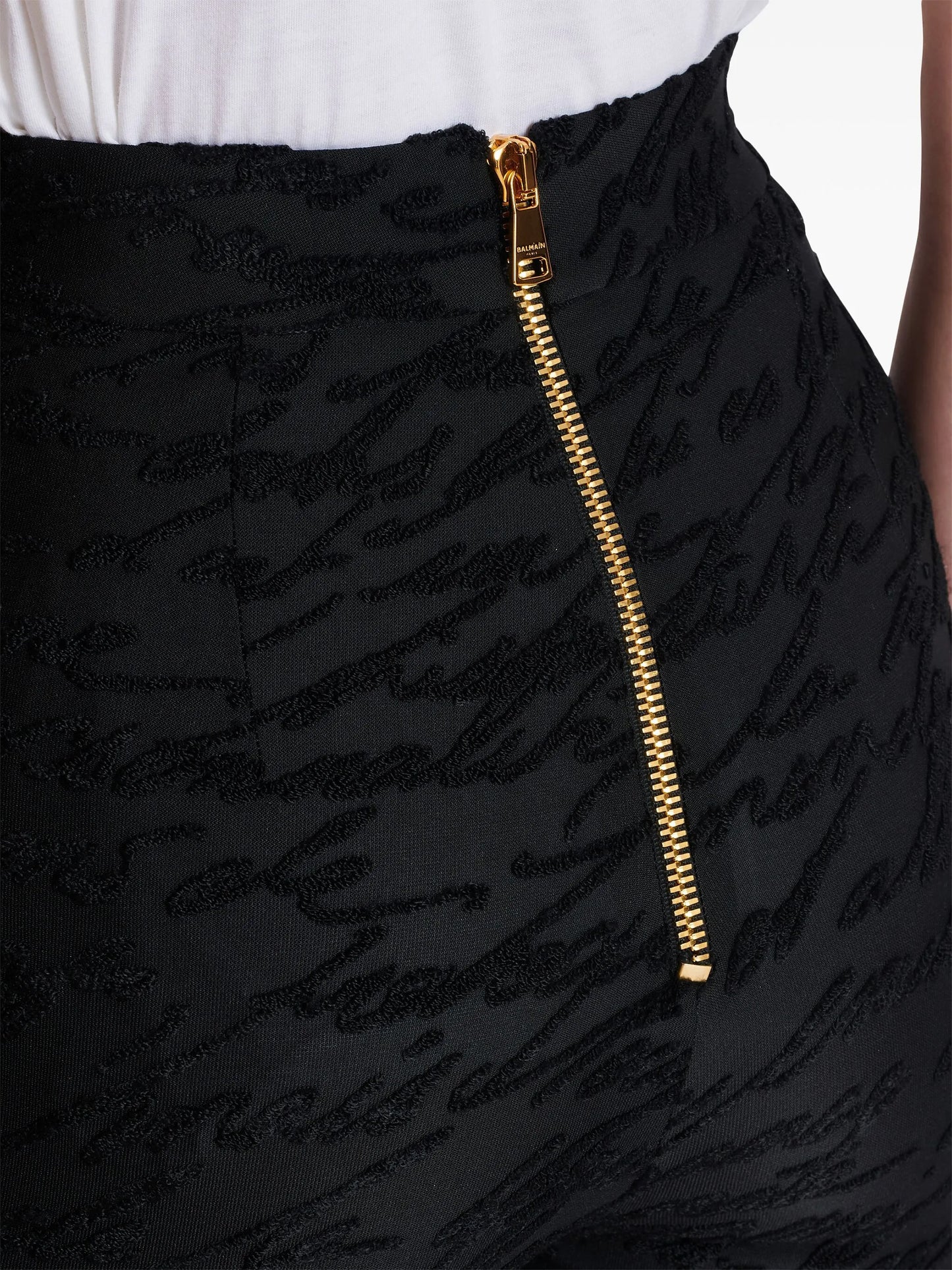 monogram-jacquard legging