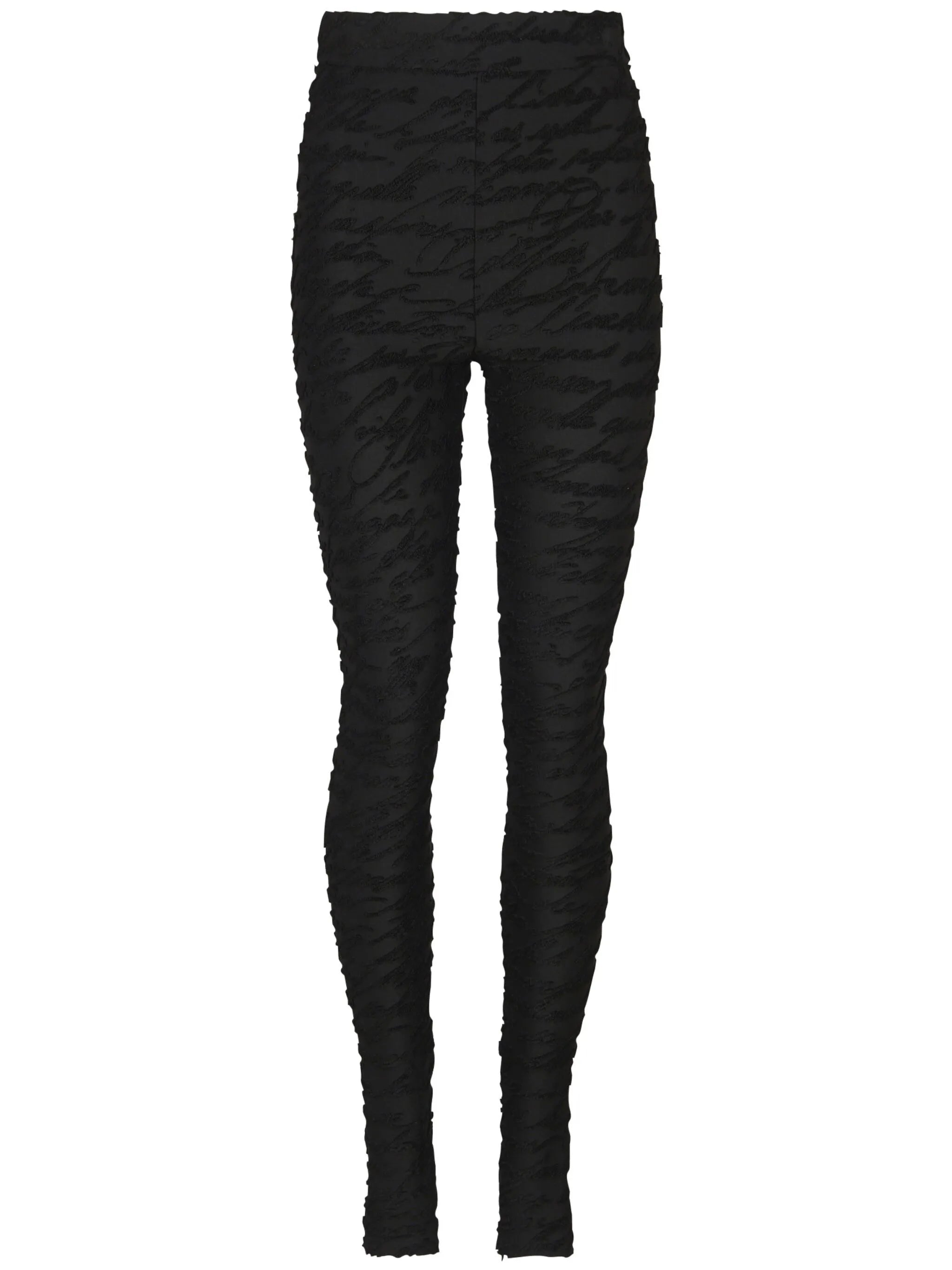 monogram-jacquard legging