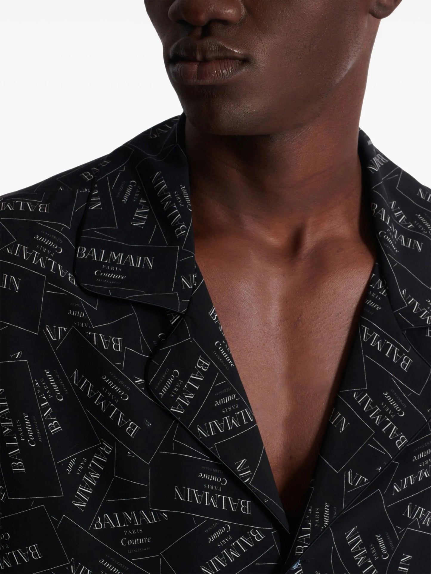 logo-print shirt
