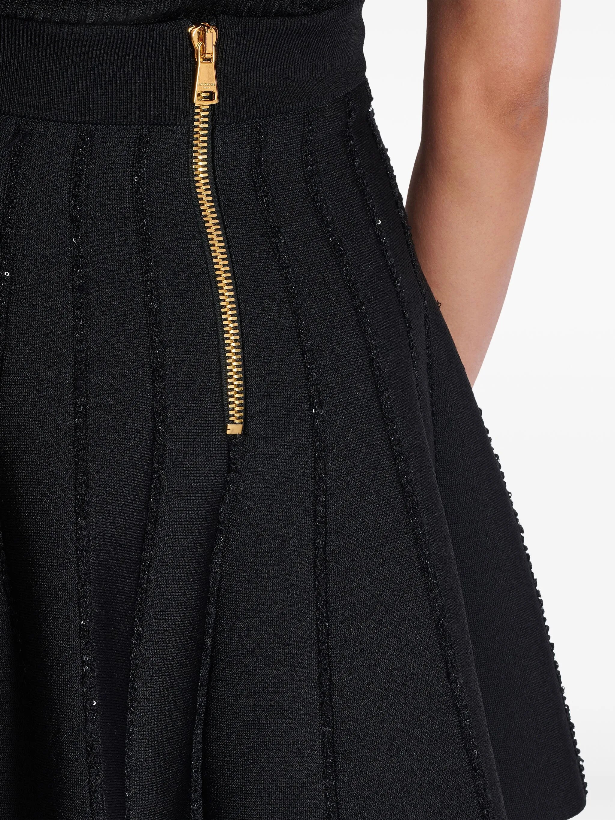 sparkly stripes skirt