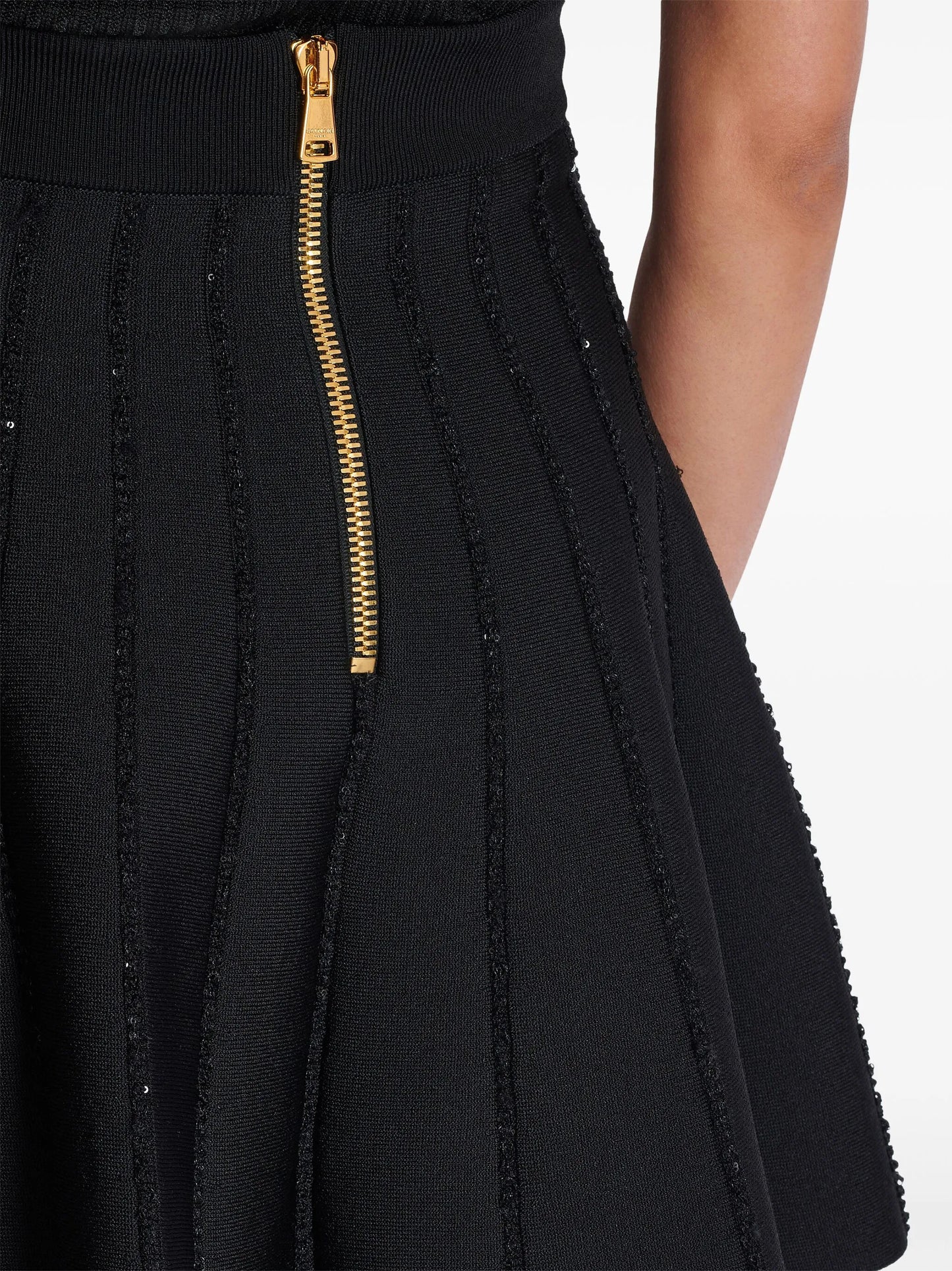 sparkly stripes skirt