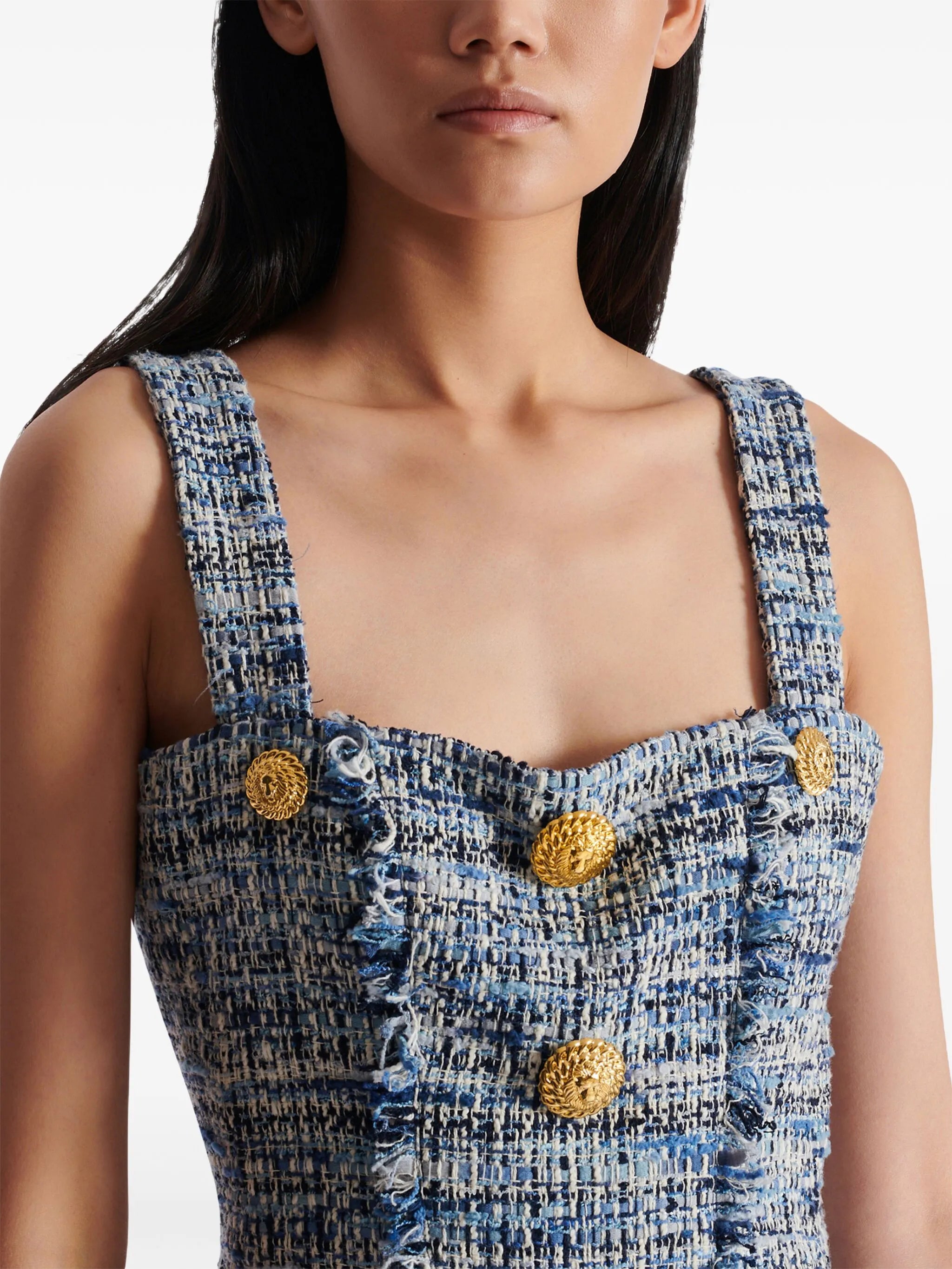tweed mini dress