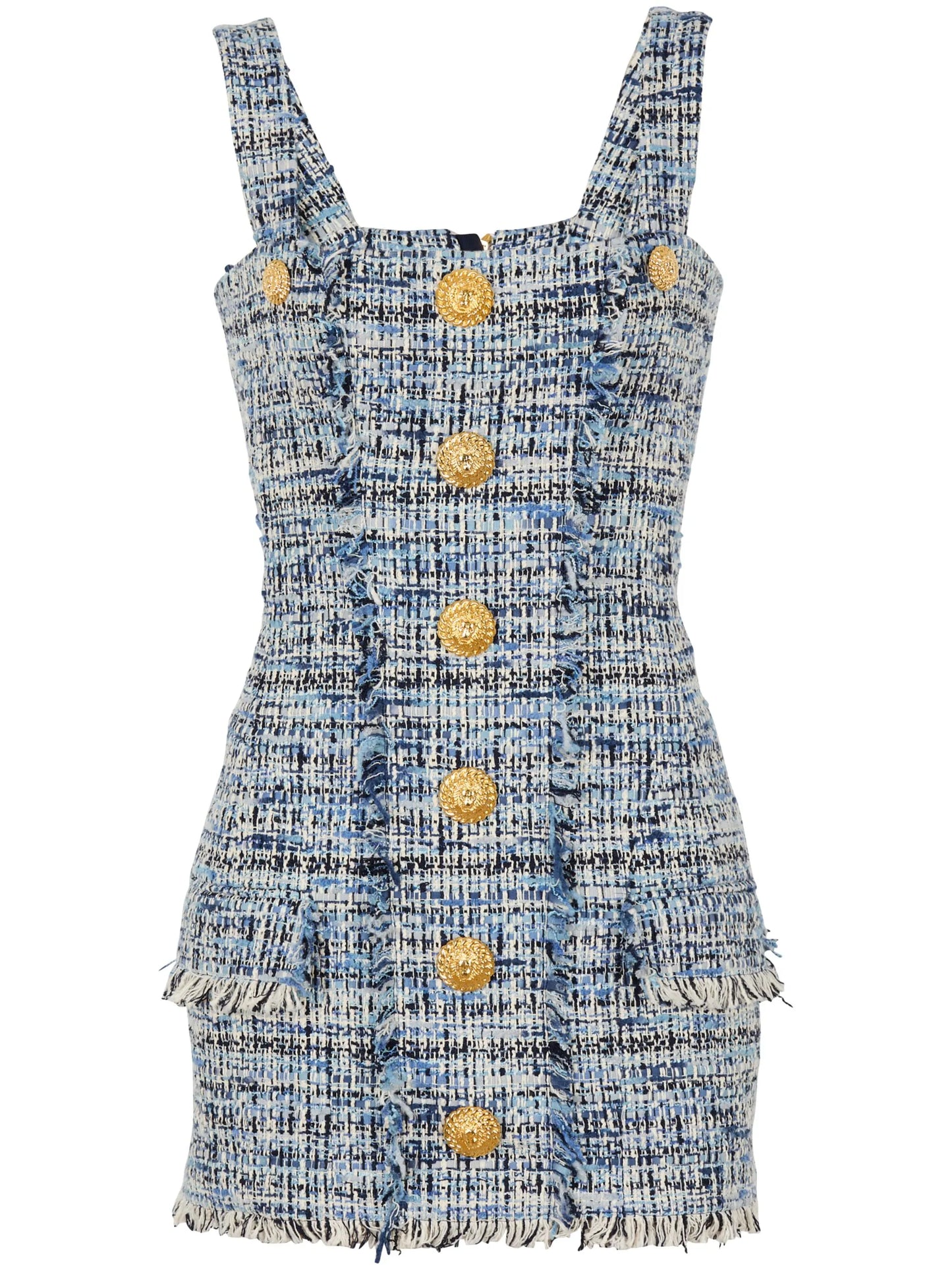 tweed mini dress