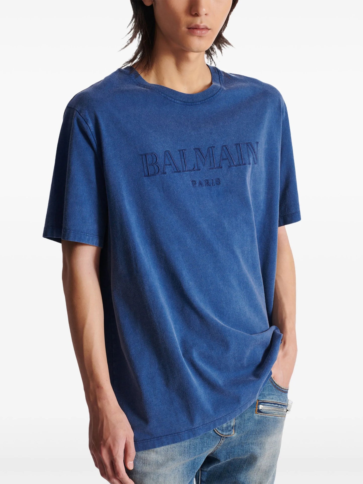 vintage-logo-print t-shirt