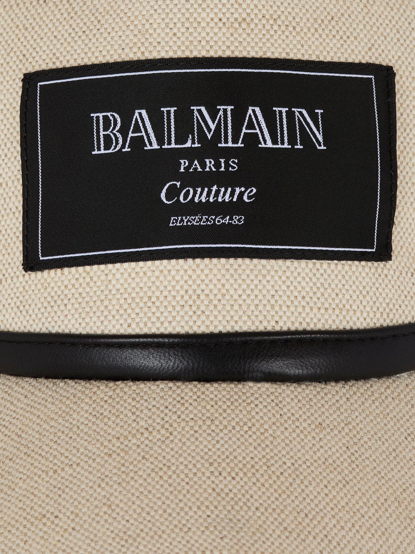logo patch canvas cap