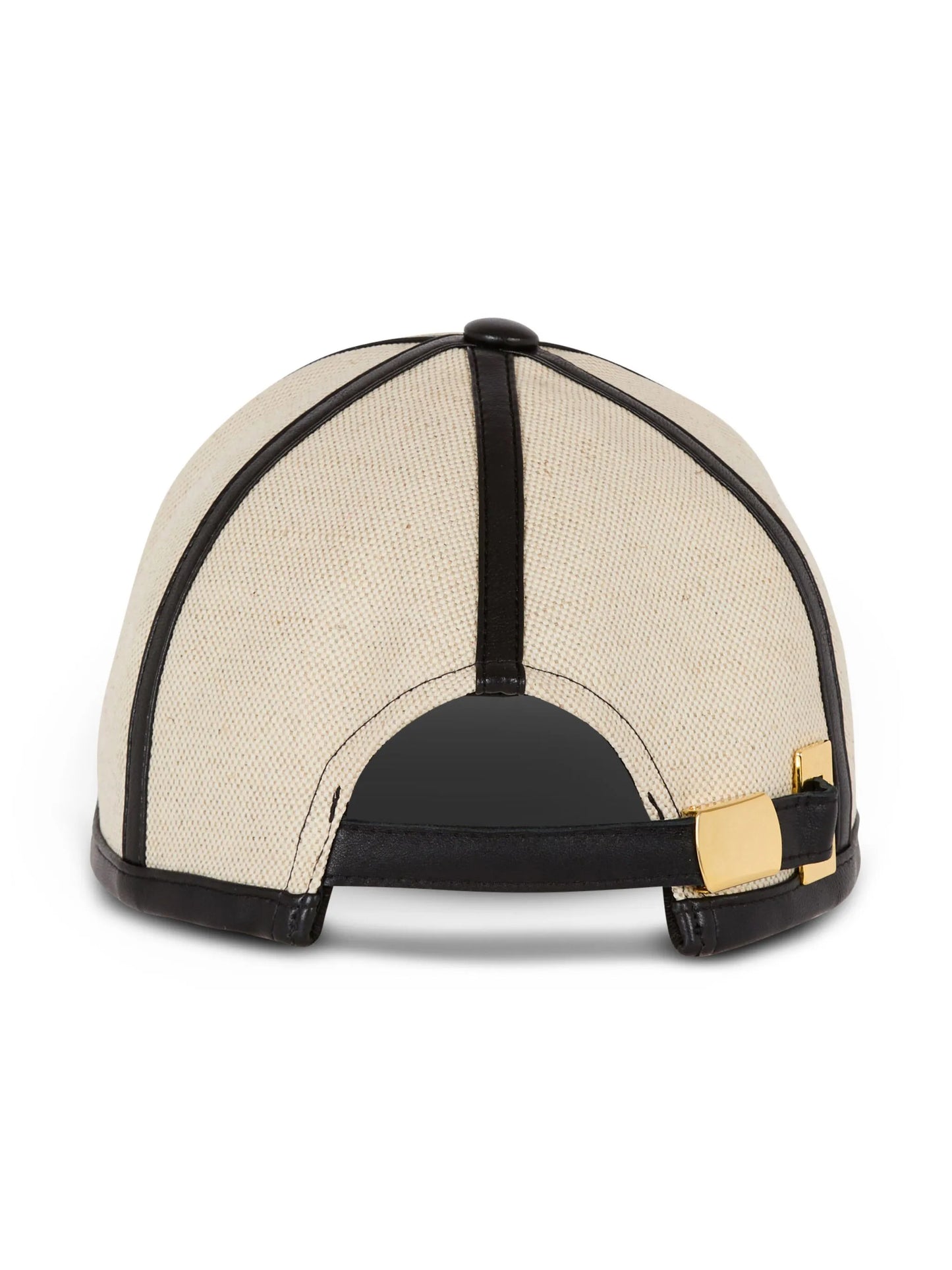 logo patch canvas cap