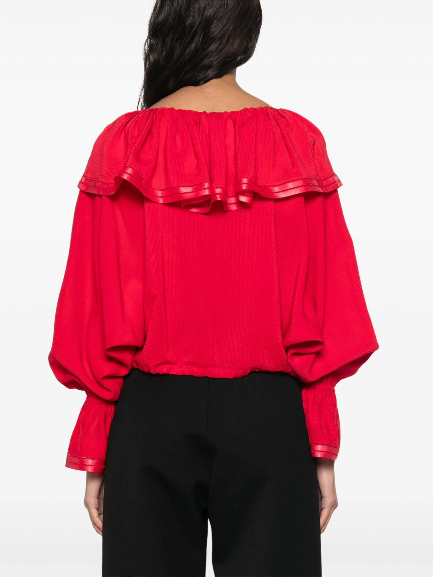 Claret blouse