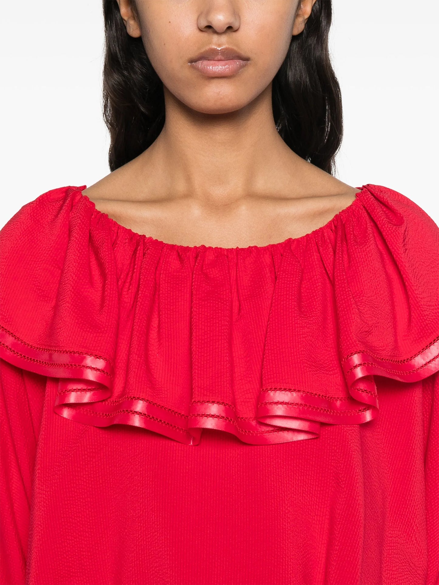 Claret blouse