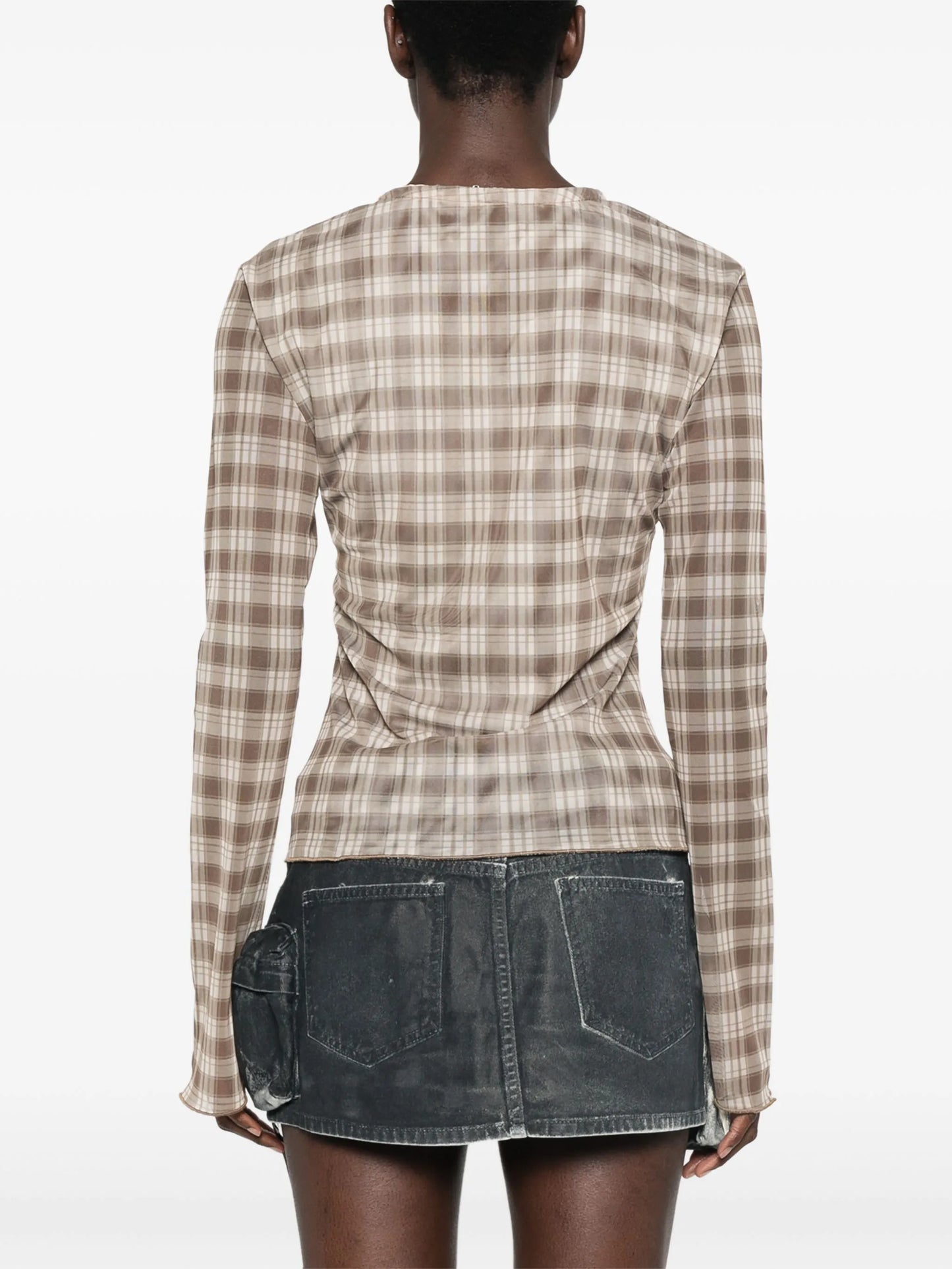 hook-eye cardigan