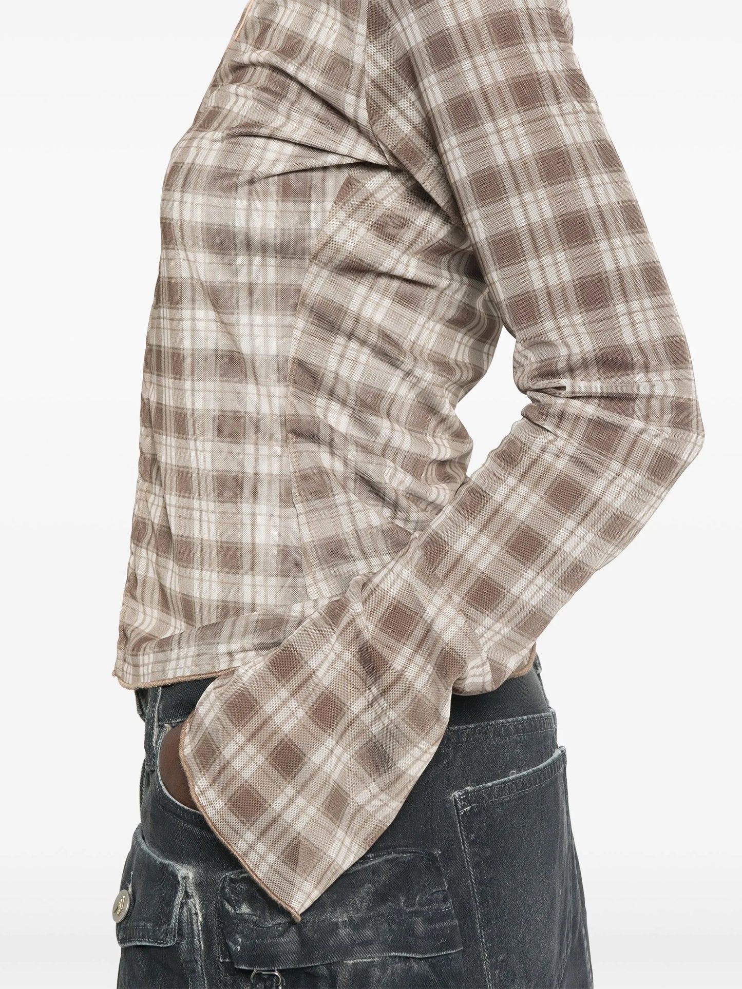 hook-eye cardigan
