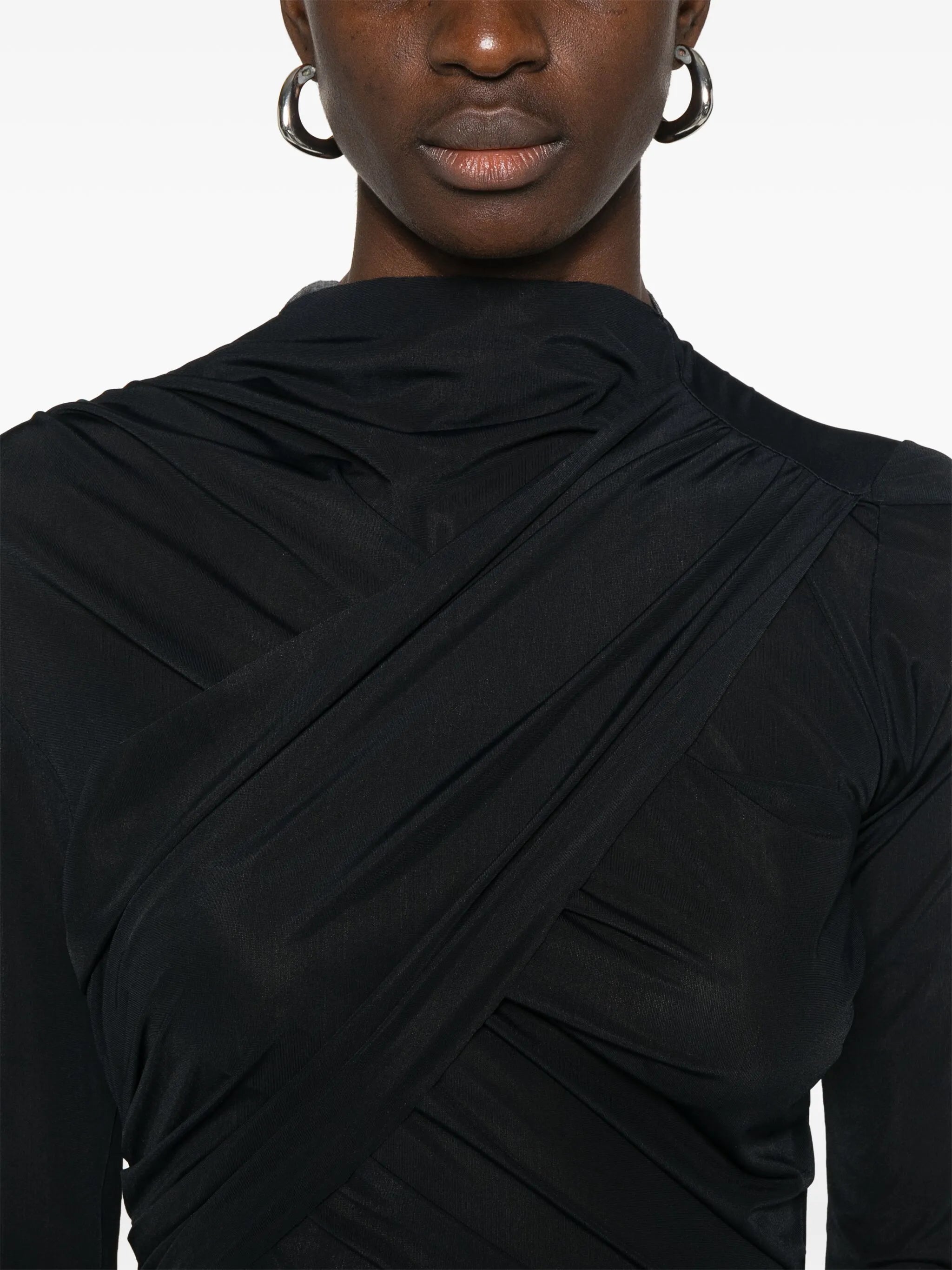 drapped top