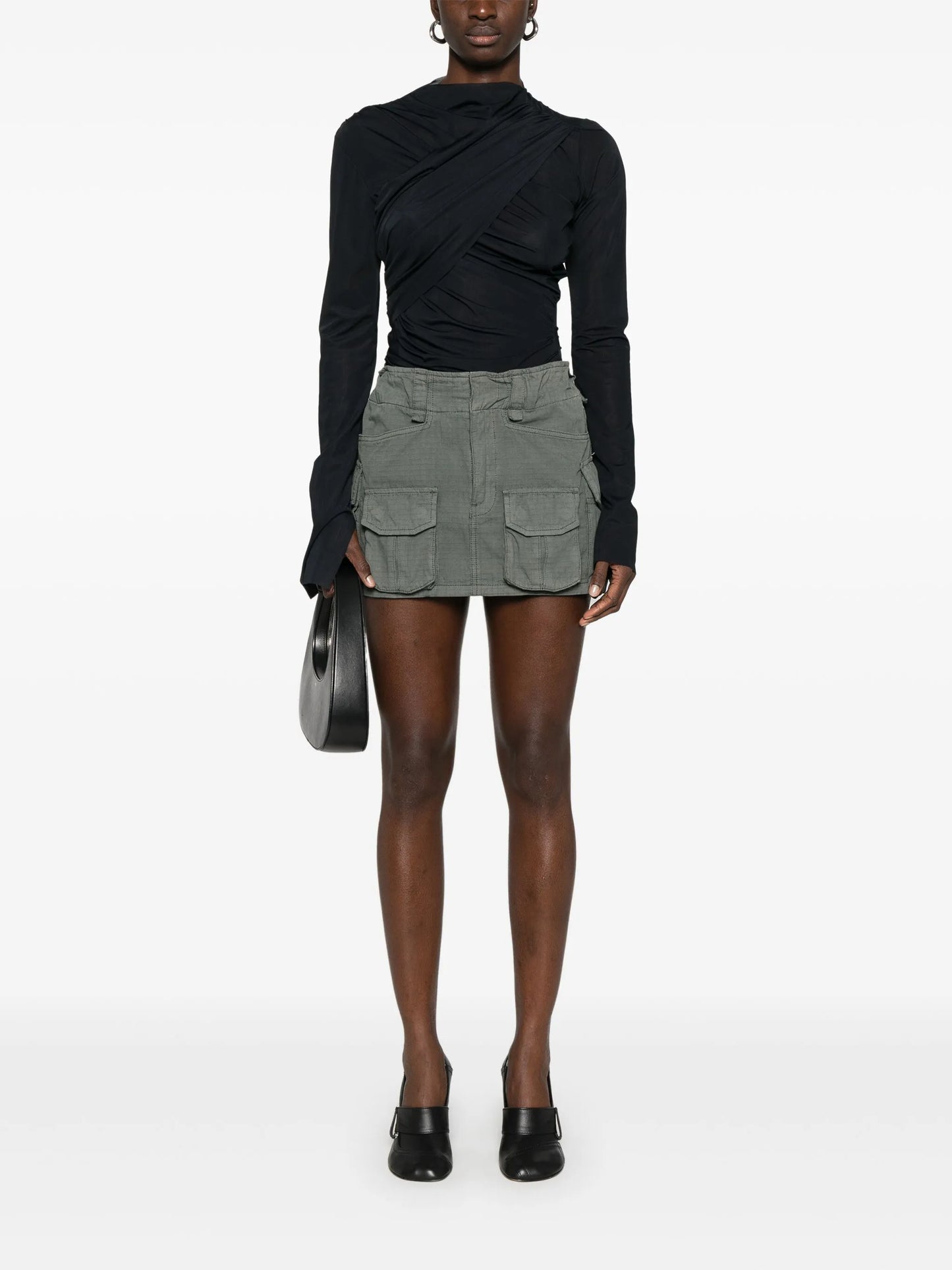drapped top
