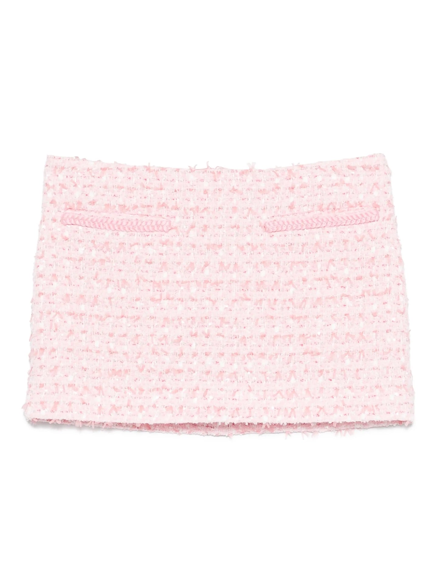 tweed mini skirt