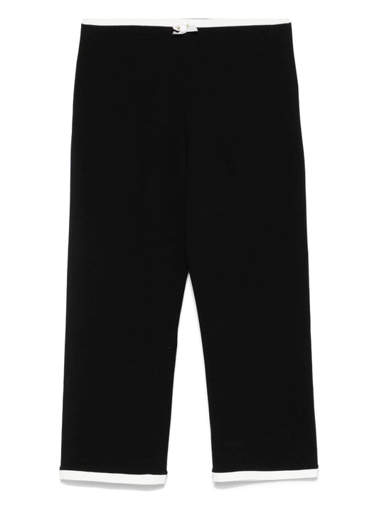 cropped trousers