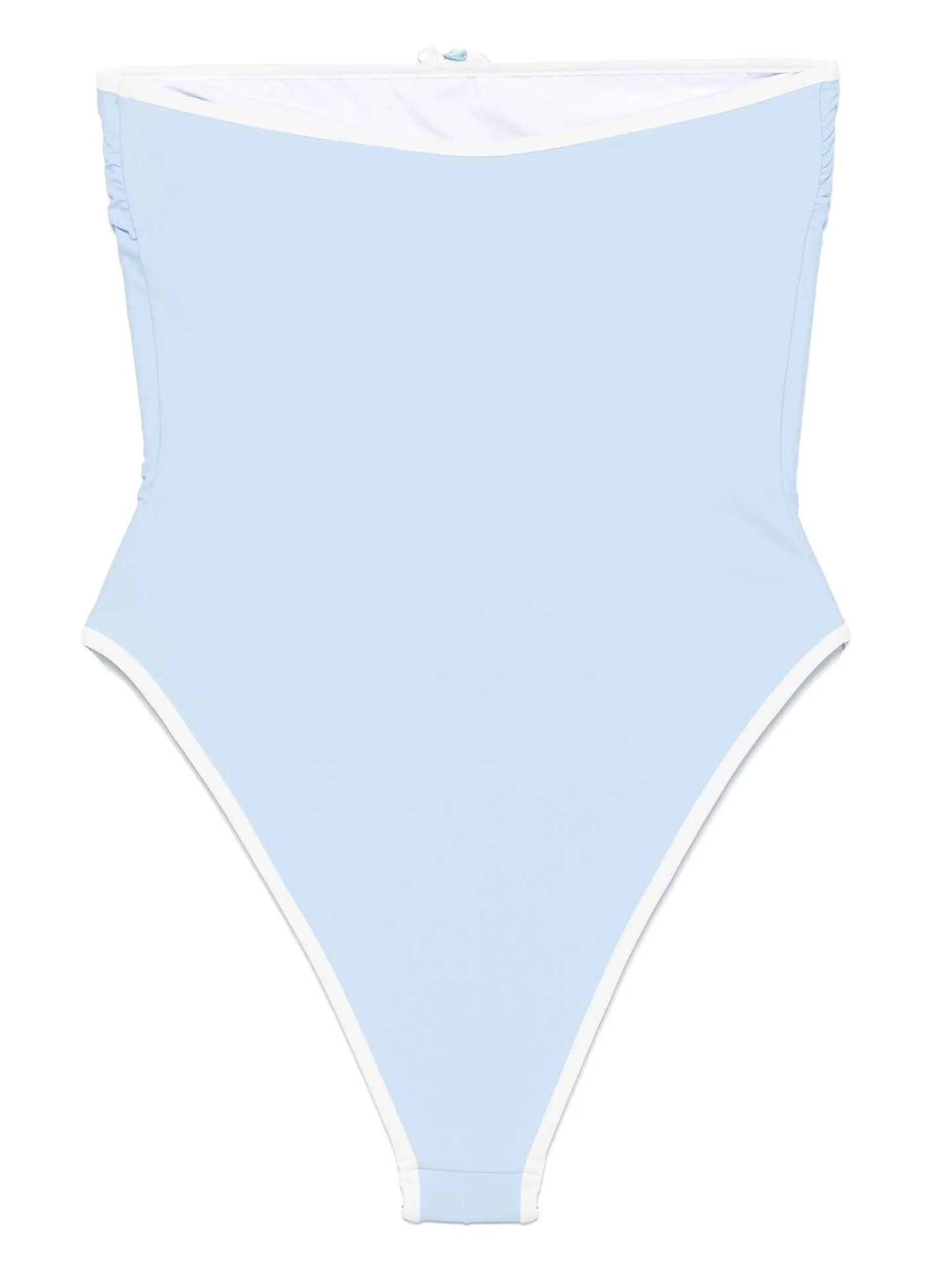 strapless swimsuit