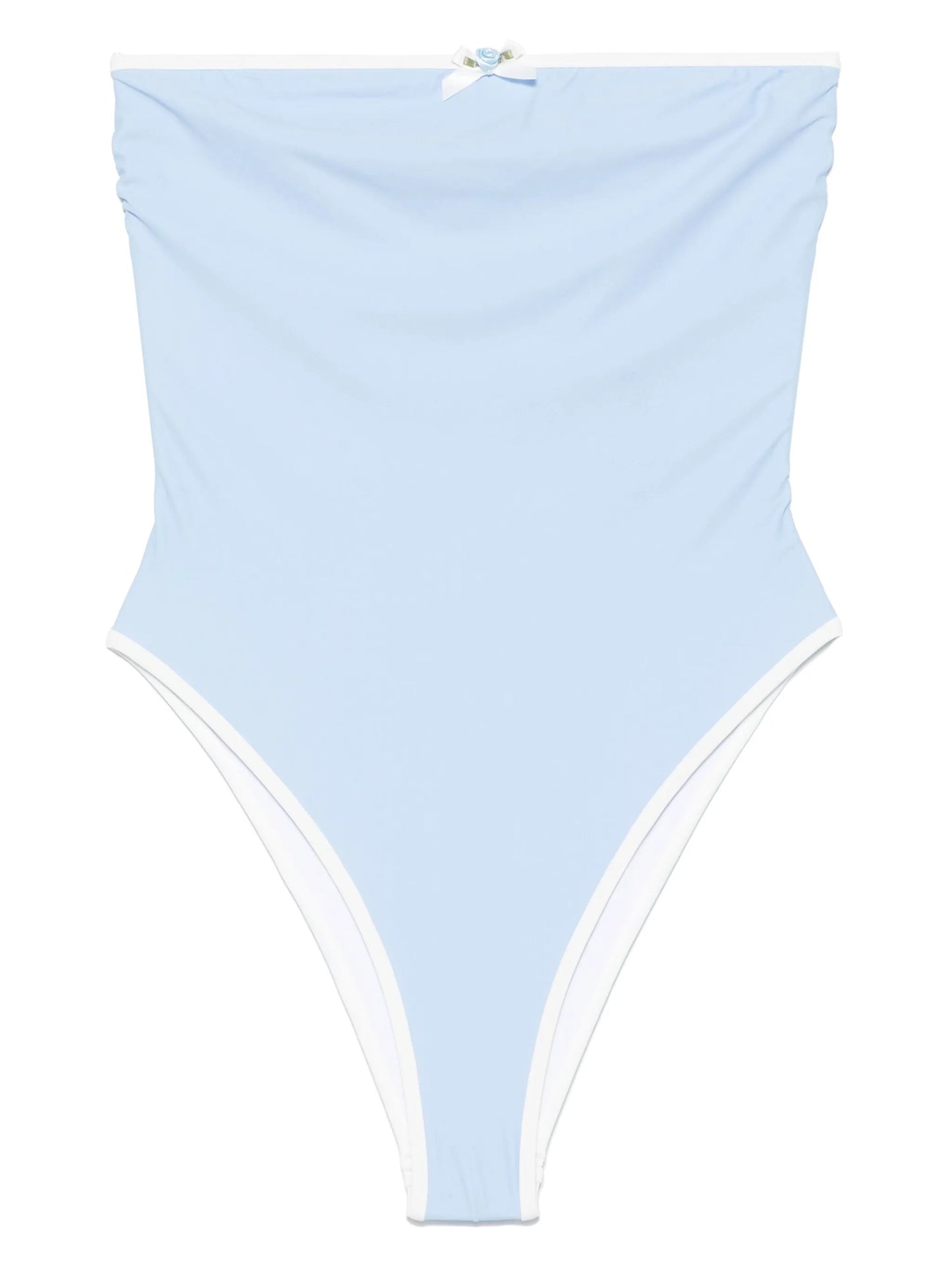 strapless swimsuit