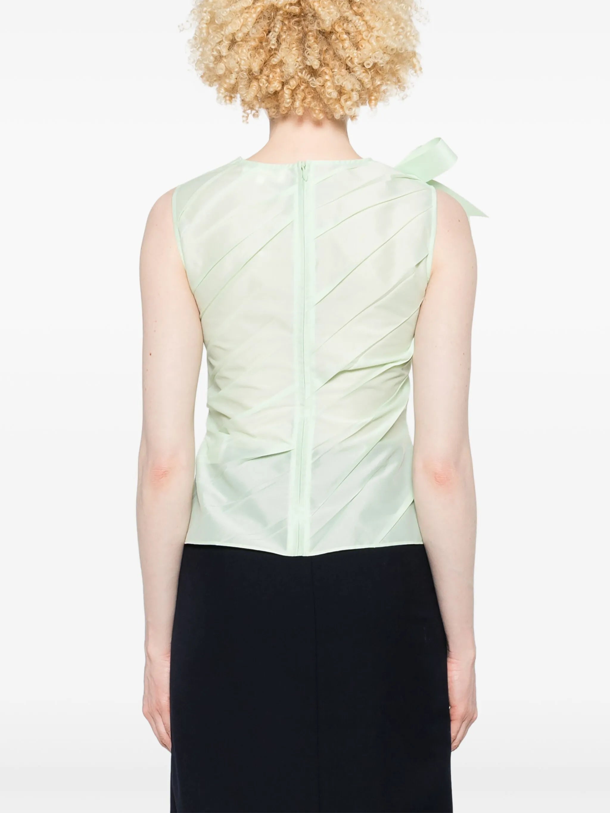 bow-detail blouse