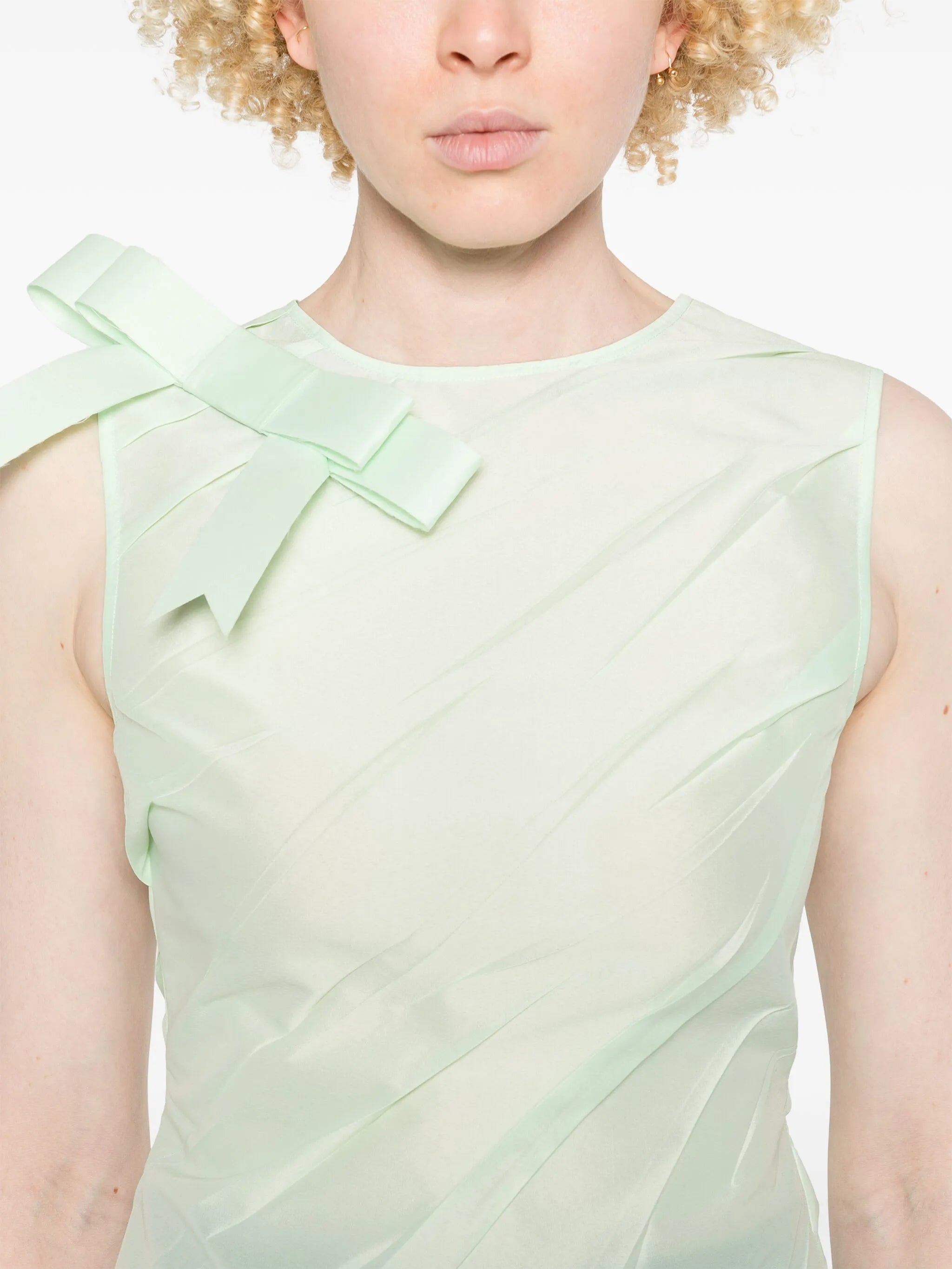 bow-detail blouse