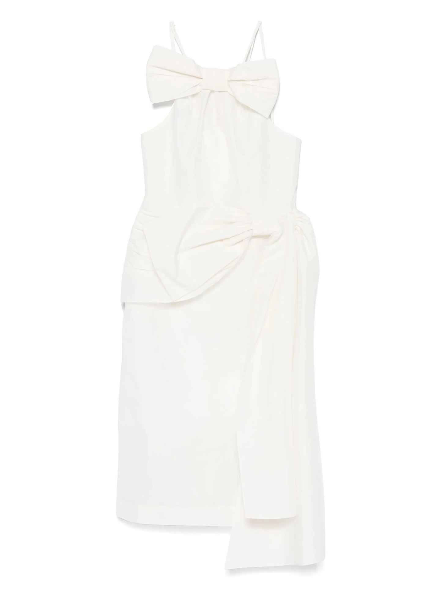 bow midi dress