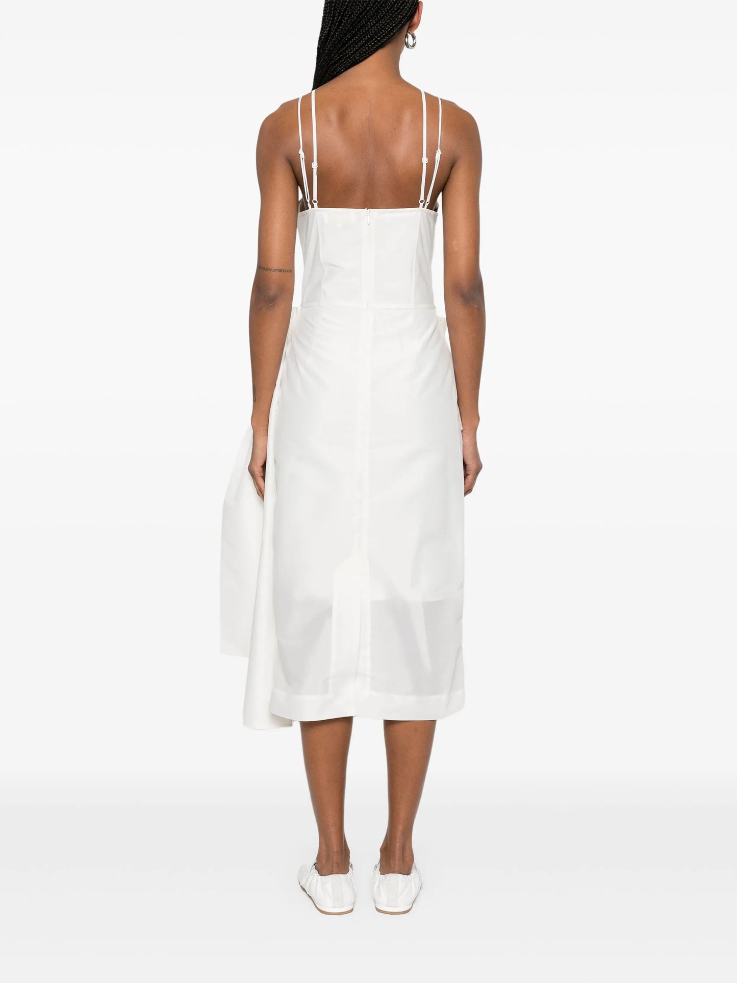 bow midi dress