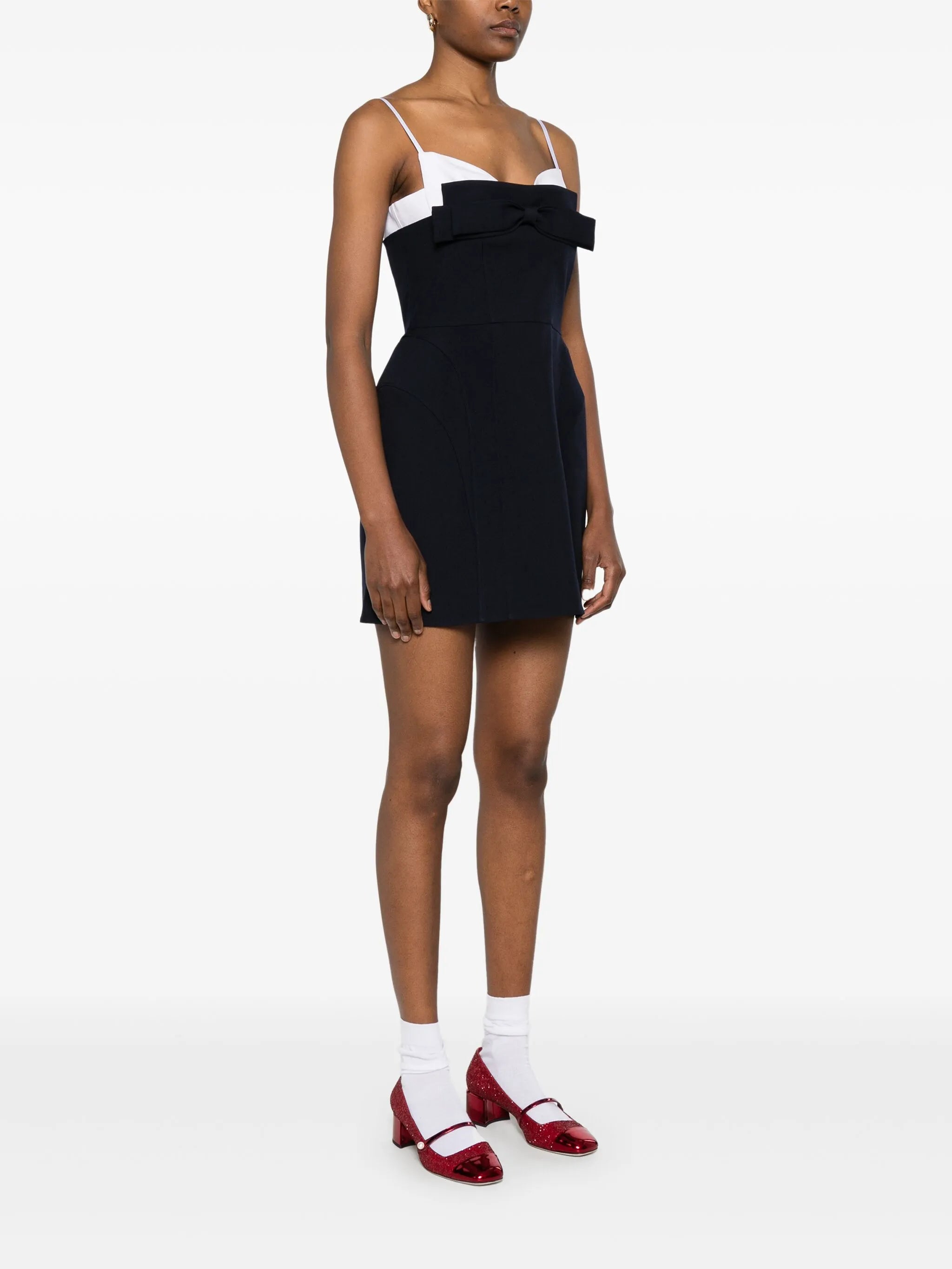 bow-detail dress