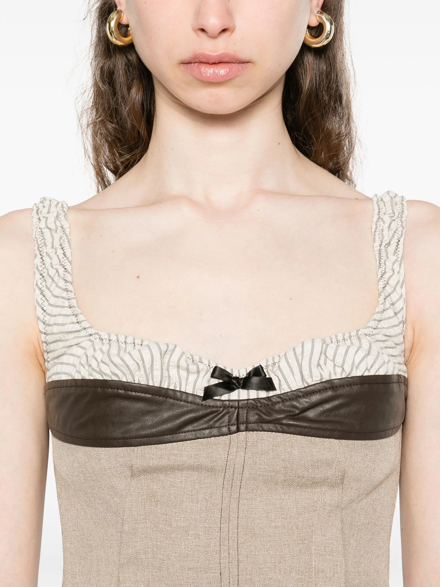 corset-style top