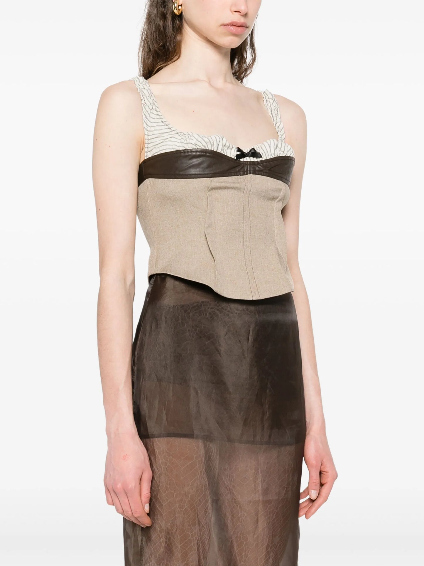 corset-style top