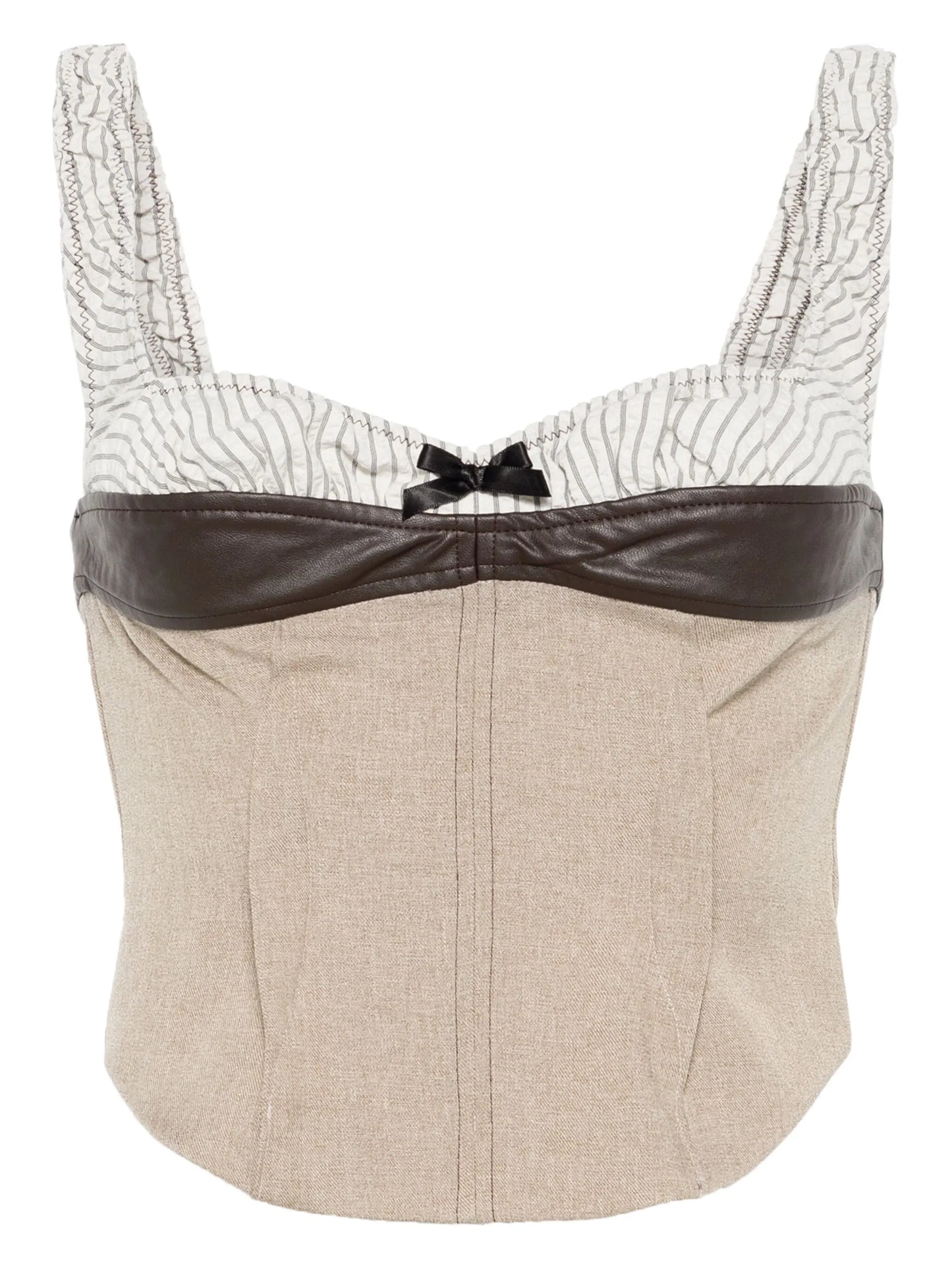 corset-style top