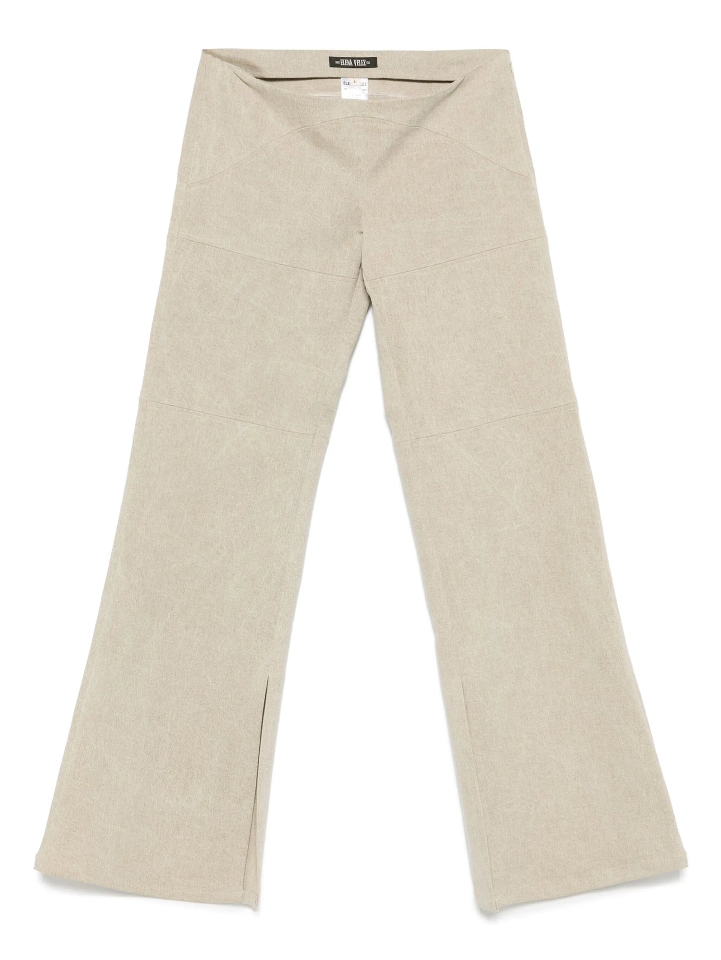 low-rise trousers