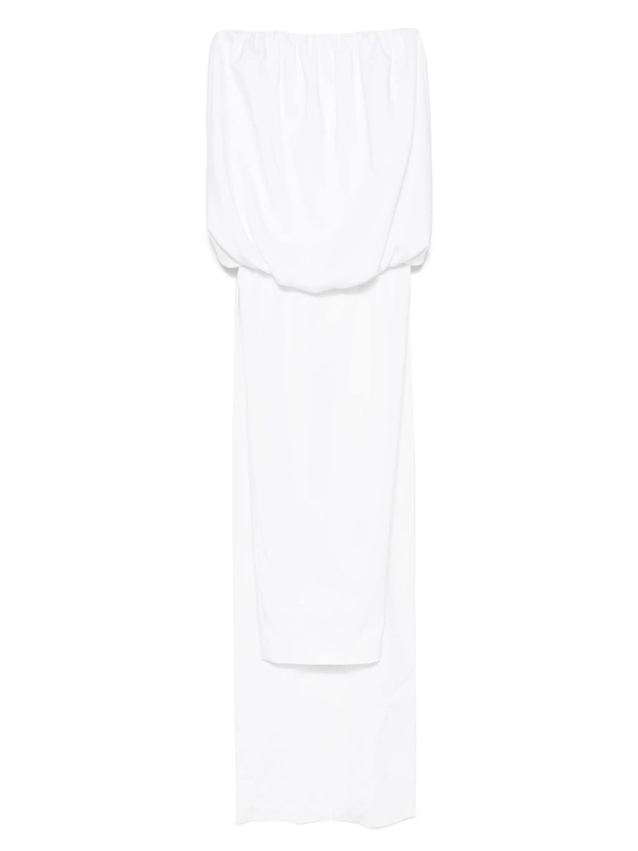 puffball-top gown