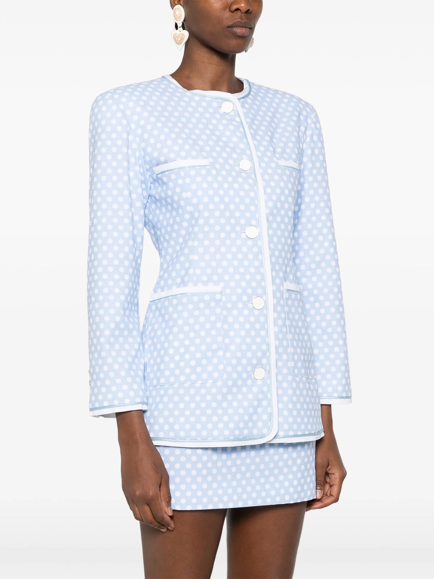 polka-dot jacket