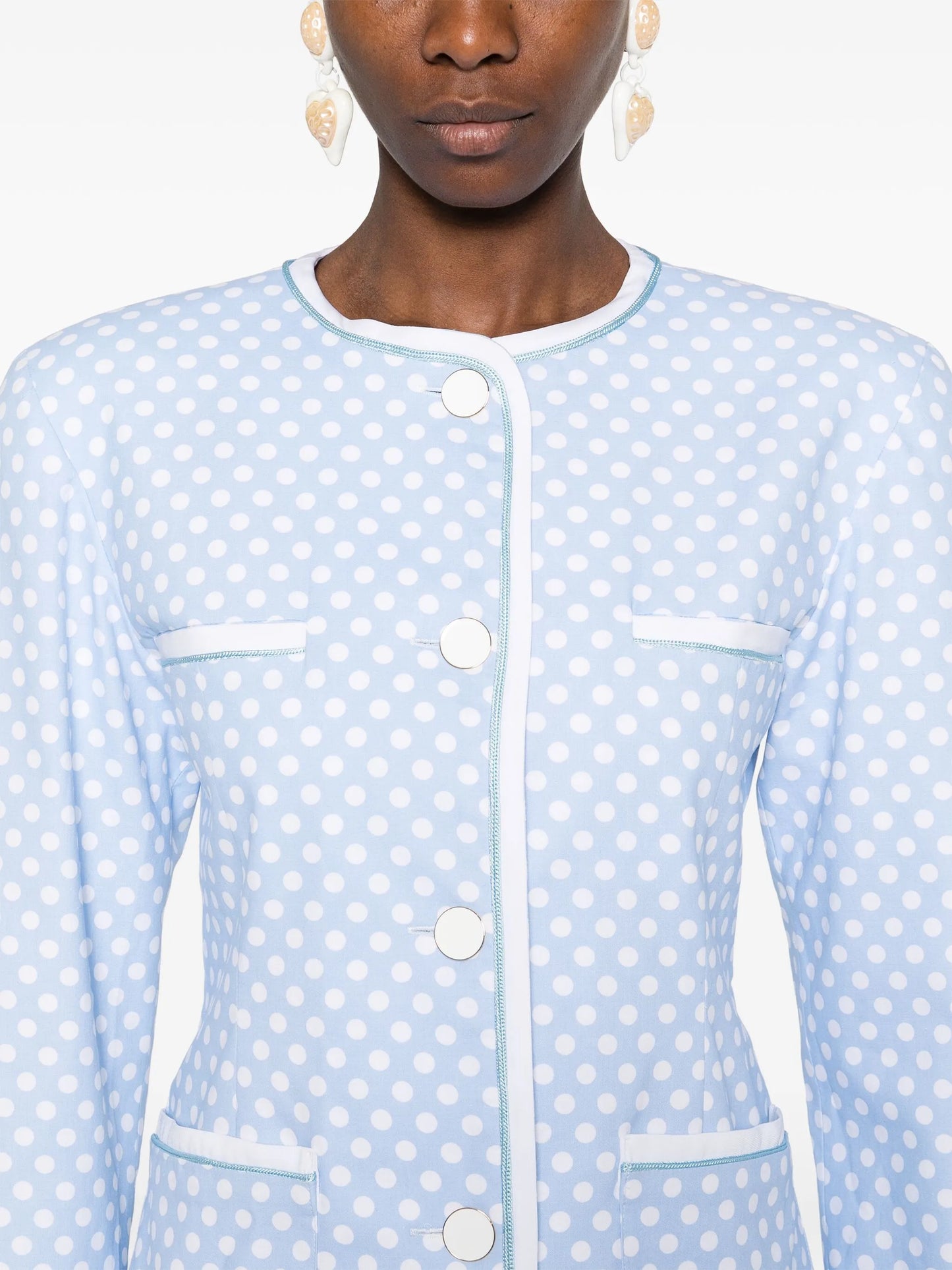 polka-dot jacket