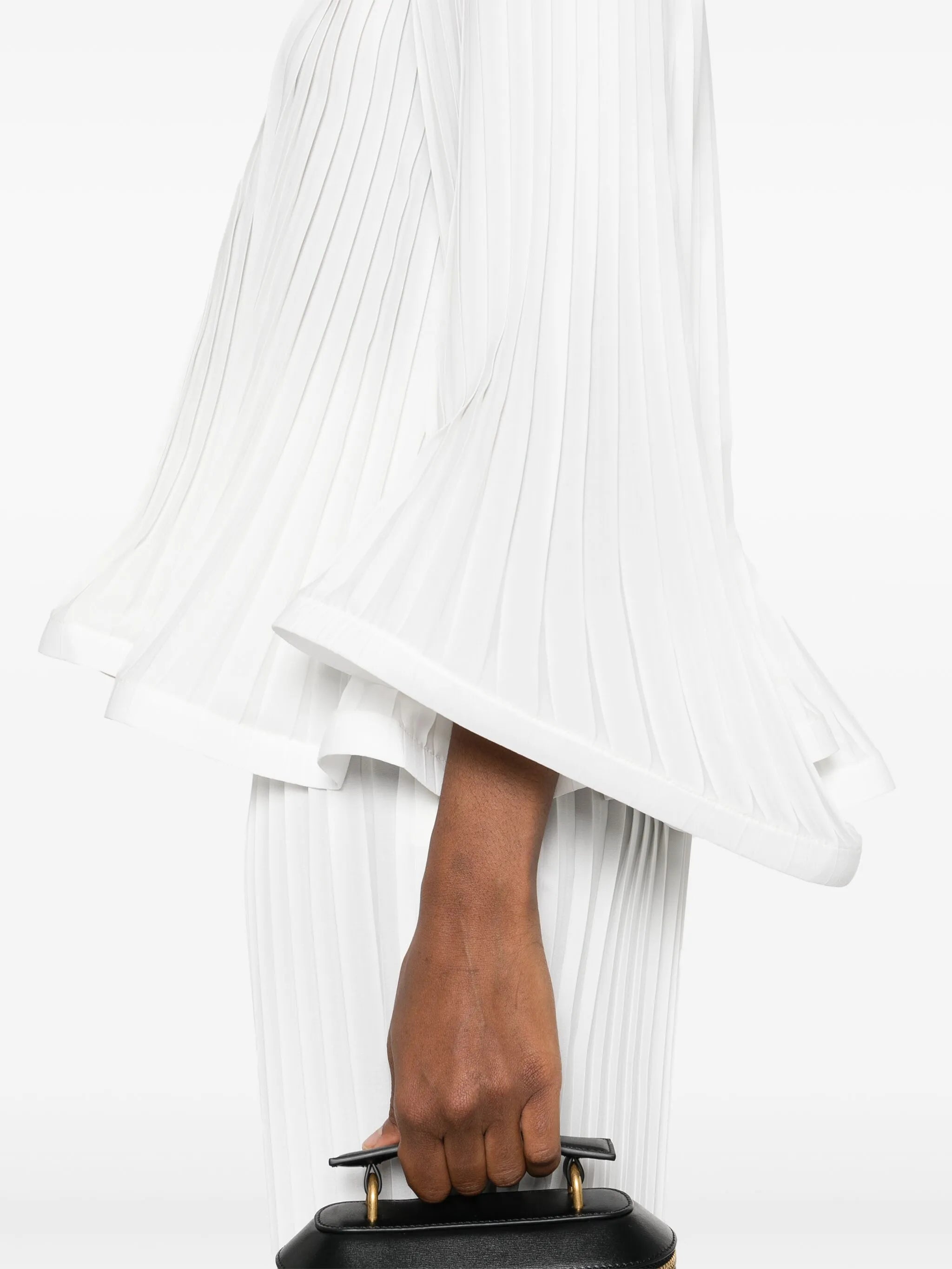 pleated blouse