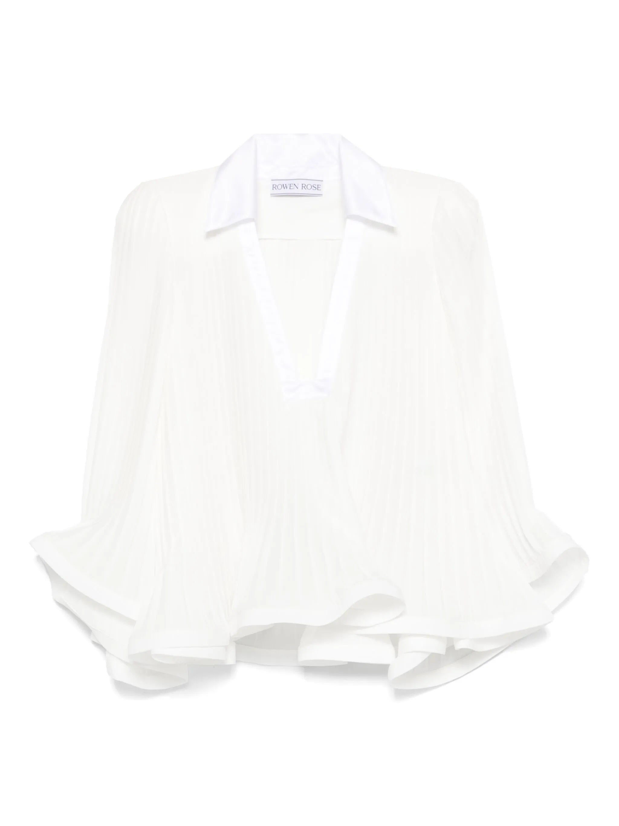 pleated blouse
