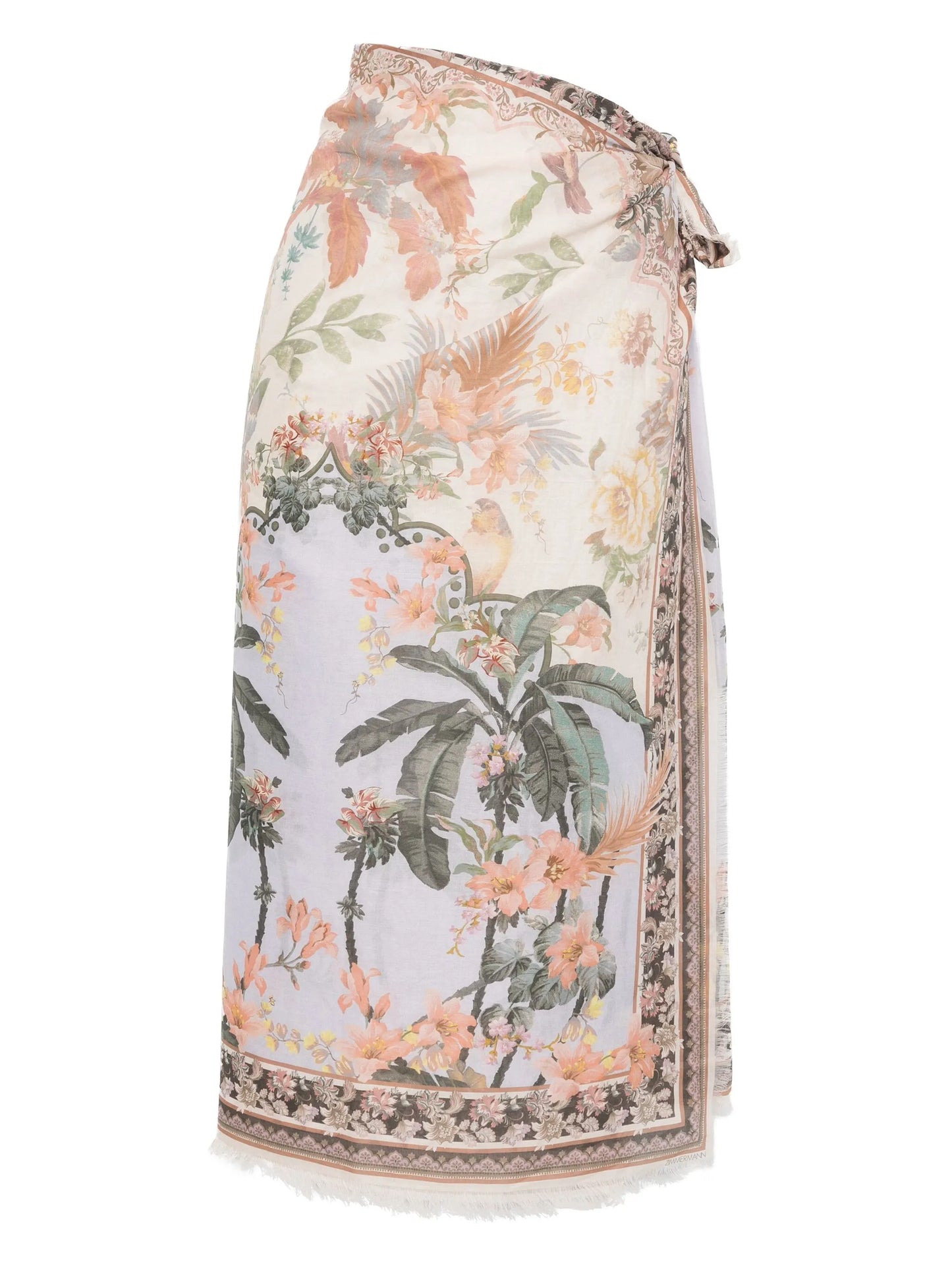 printed cotton pareo