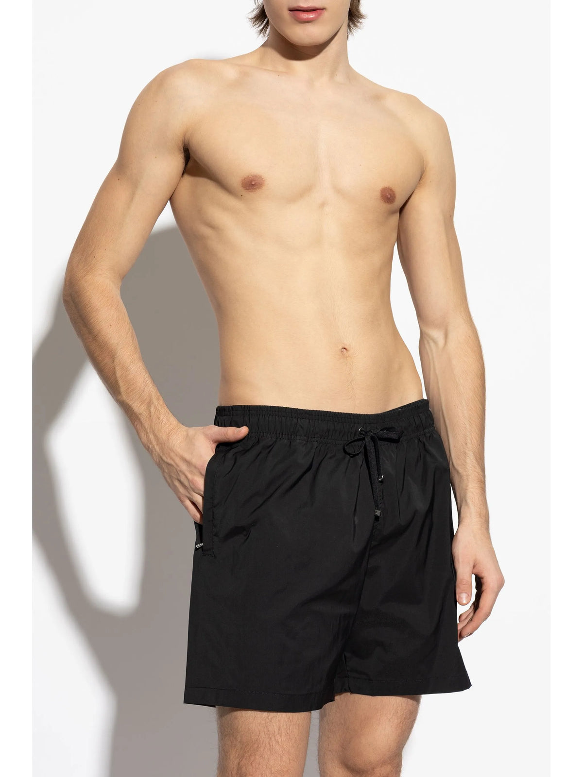 MA Core logo swim trunks